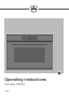 Product imageOperating instructions Oven Combair V6000 45