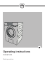 Product imageOperating instructions Washing machine Adora SLQ