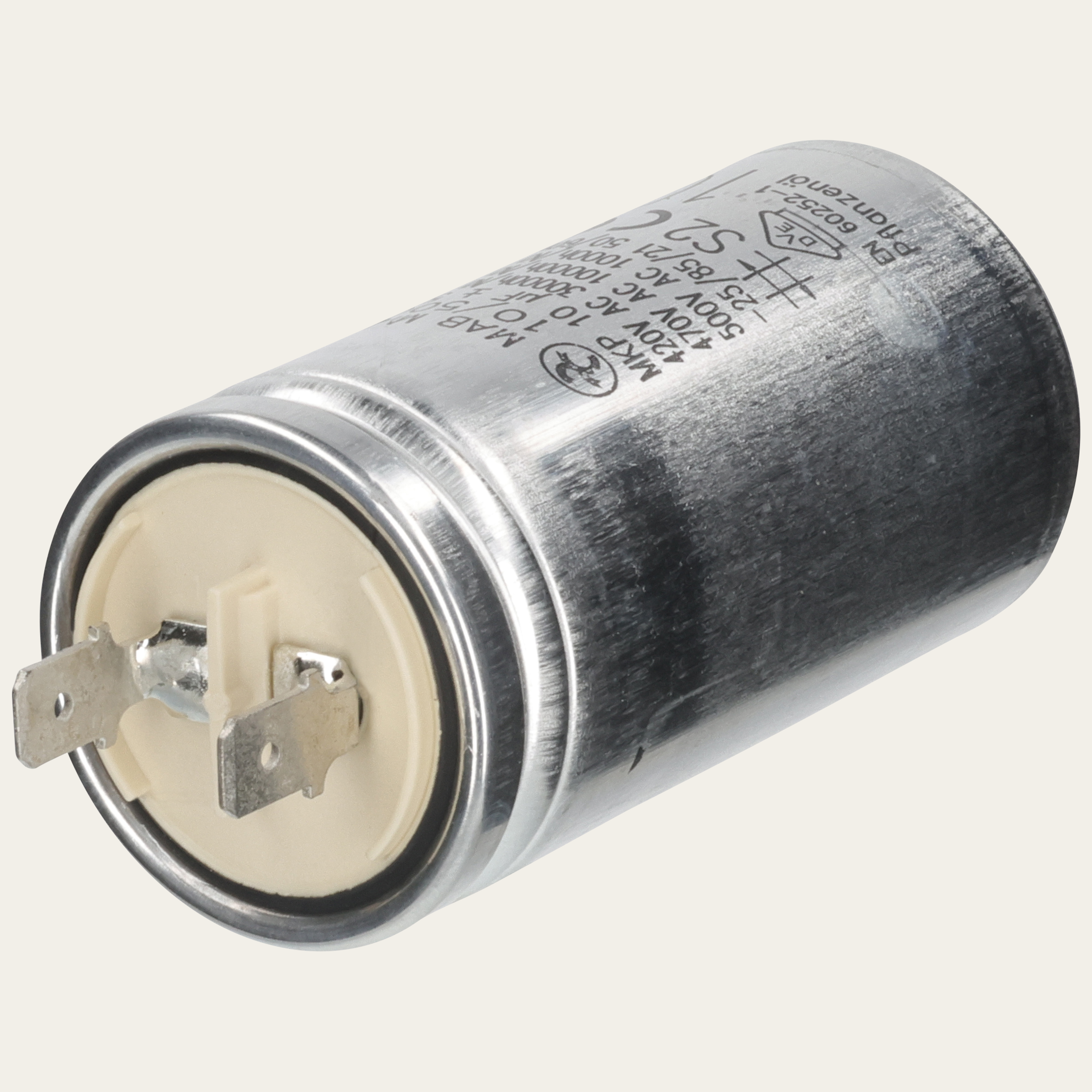 Condensateur du moteur 10uF, 420VAC, S2 (P2)