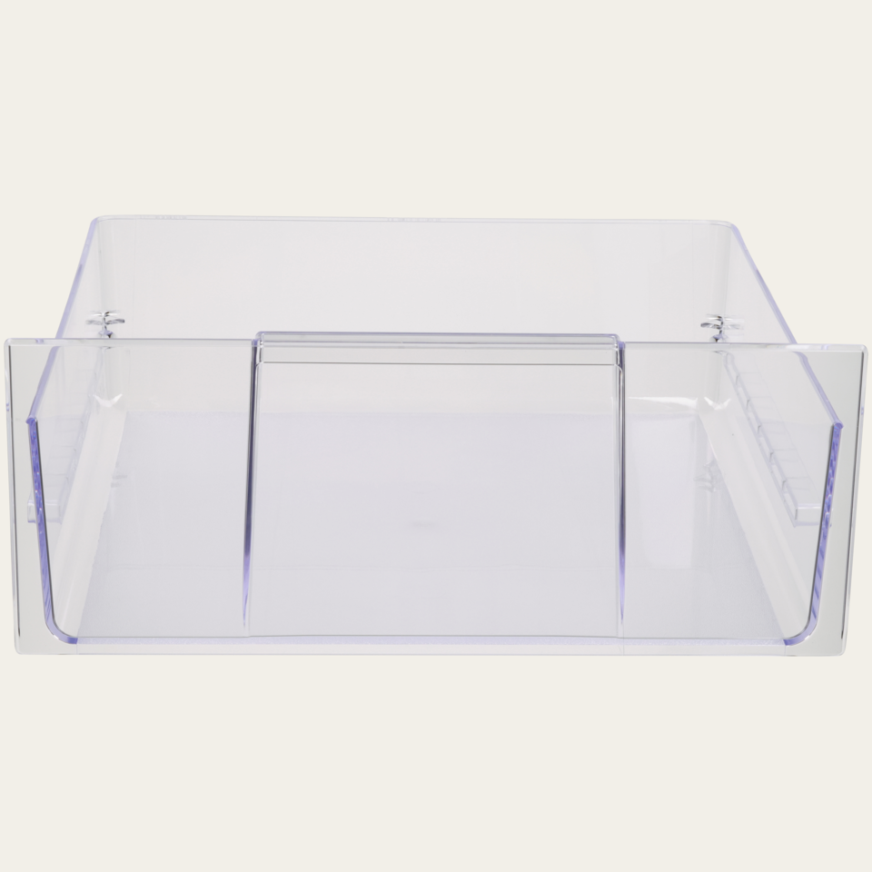 Upper freezer tray transp 380×395×165mm