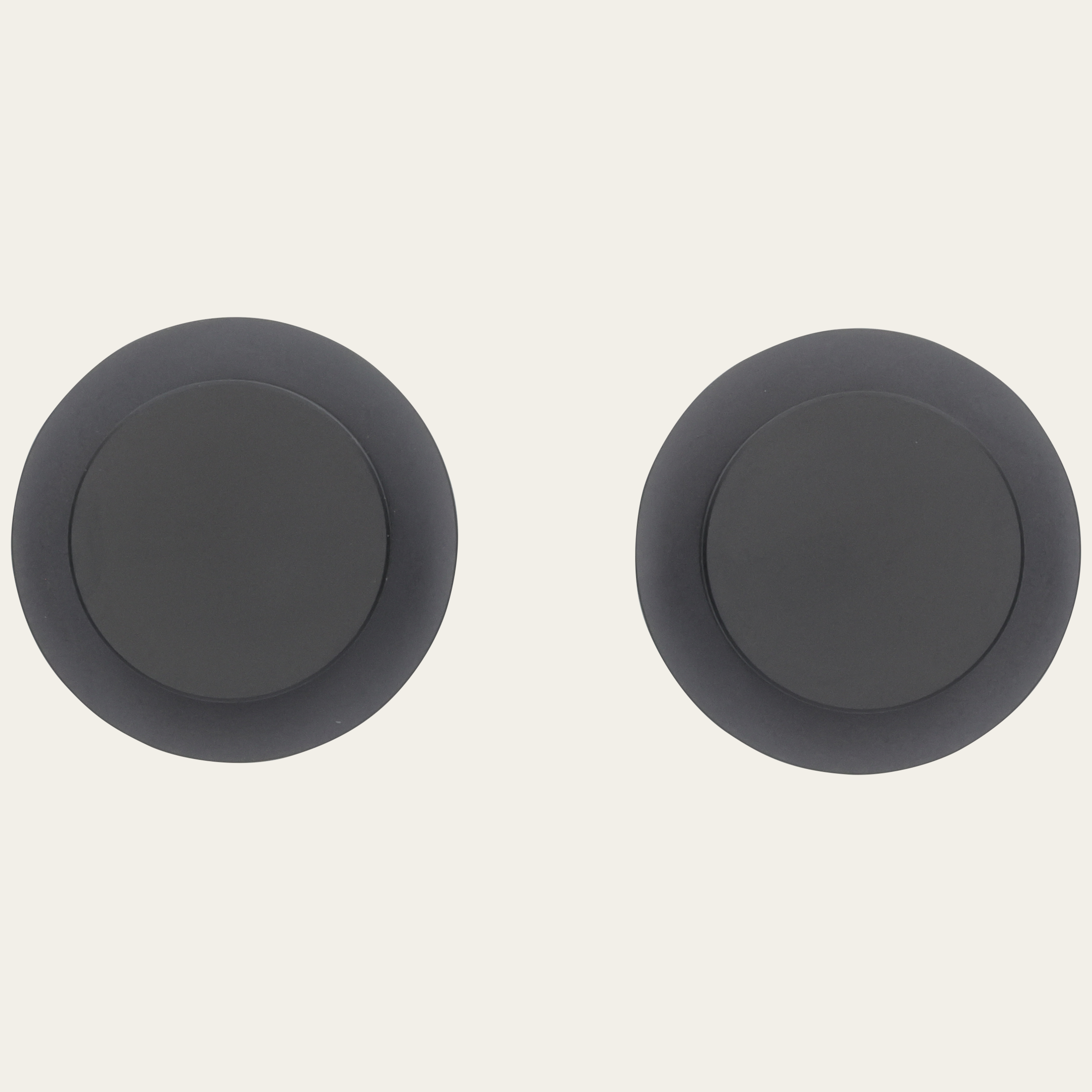 Dial set (2 pieces, black)
