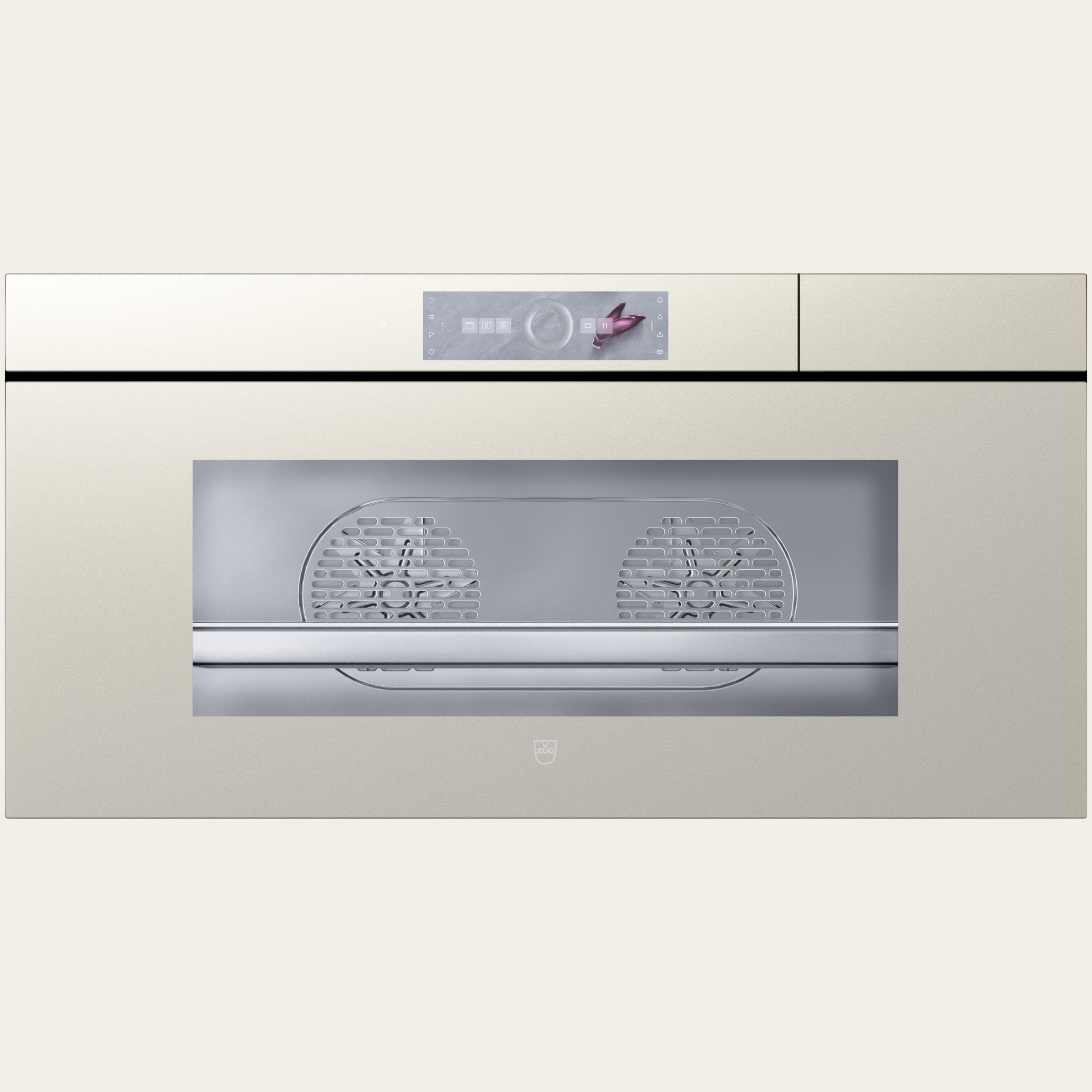 V-ZUG CombiSteamer V6000 45L Grand, Pearl mirror glass, Handle-free, Touchscreen with CircleSlider