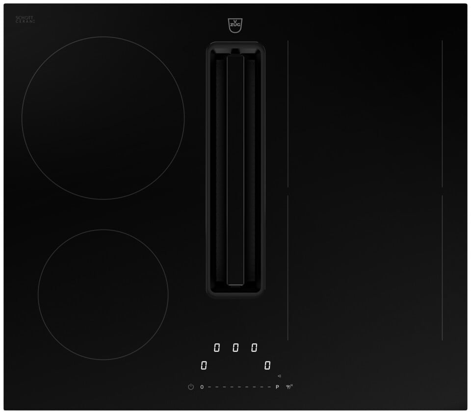 V-ZUG Table de cuisson CombiCookTop V2000 I604, Induction avec hotte