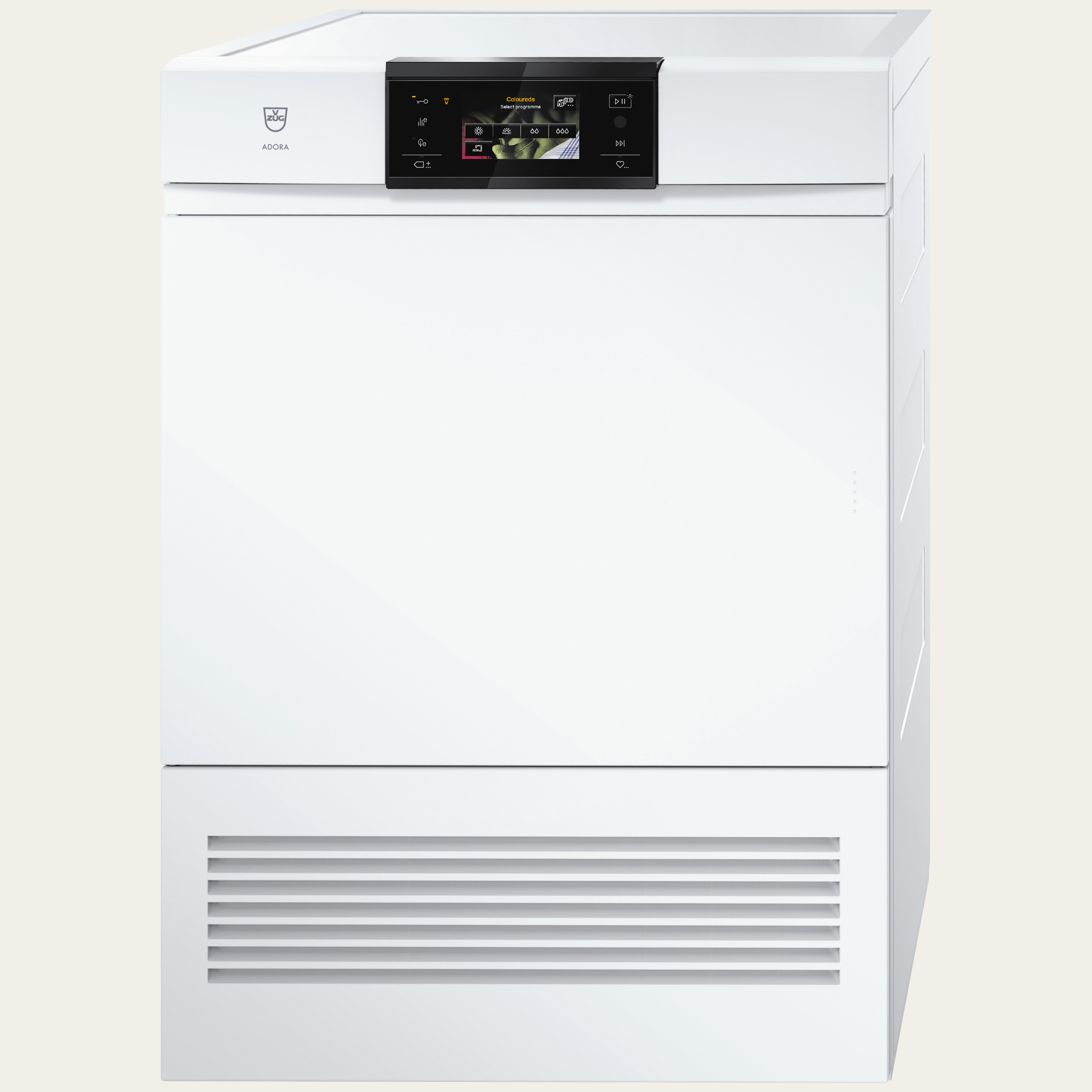V-ZUG Tumble dryer, AdoraDry V4000, Door stop: left, V-ZUG Home, Nominal capacity: 7.0 kg, heat pump