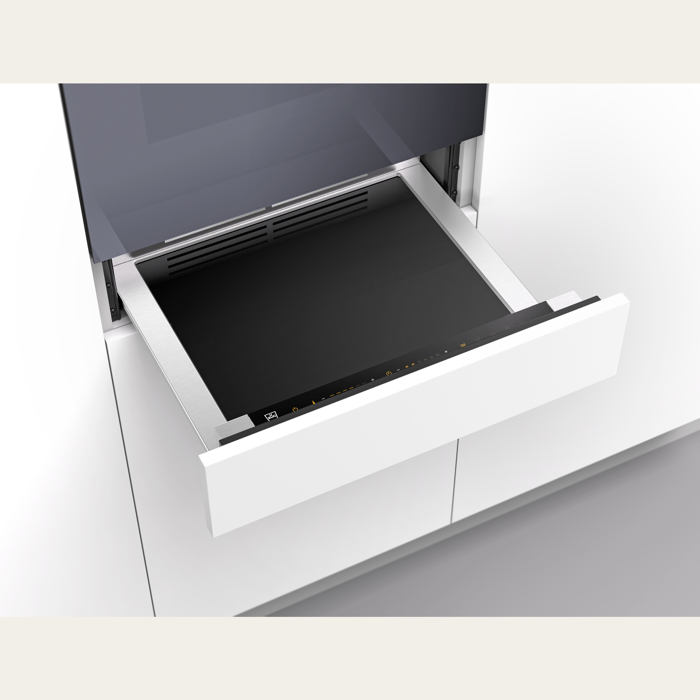 V-ZUG Cajón WarmingDrawer V4000 14, Anchura estándar: 60 cm, Altura estándar: 14.4 cm, Totalmente integrable