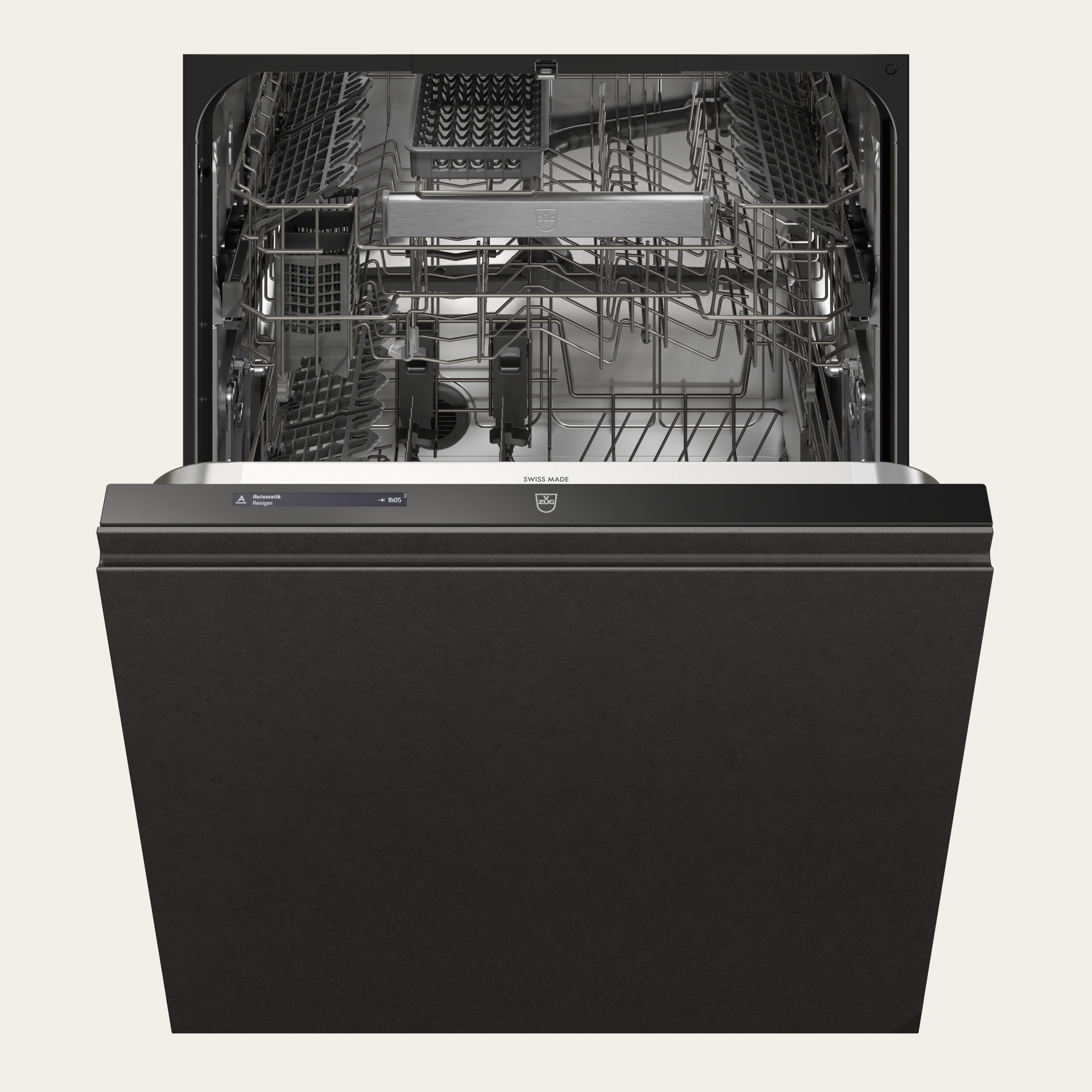 V-ZUG Lave-vaisselle AdoraVaisselle V6000 VGO, Norme largeur: 60 cm, Entièrement intégrable, Grand volume, V-ZUG-Home, Ecran LCD