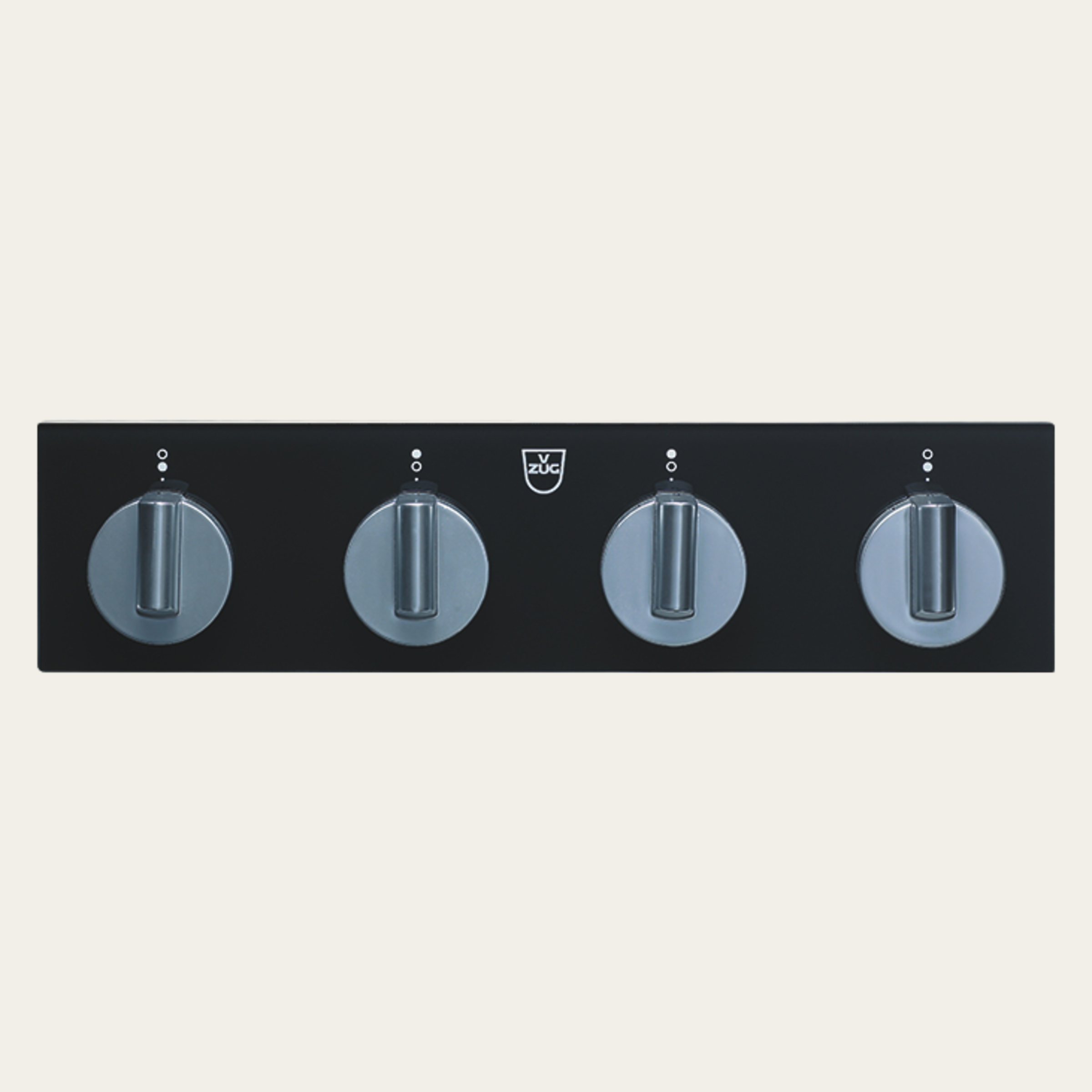 V-ZUG Sélecteur individuel ESIS4, design Miroir, pour 4 foyers