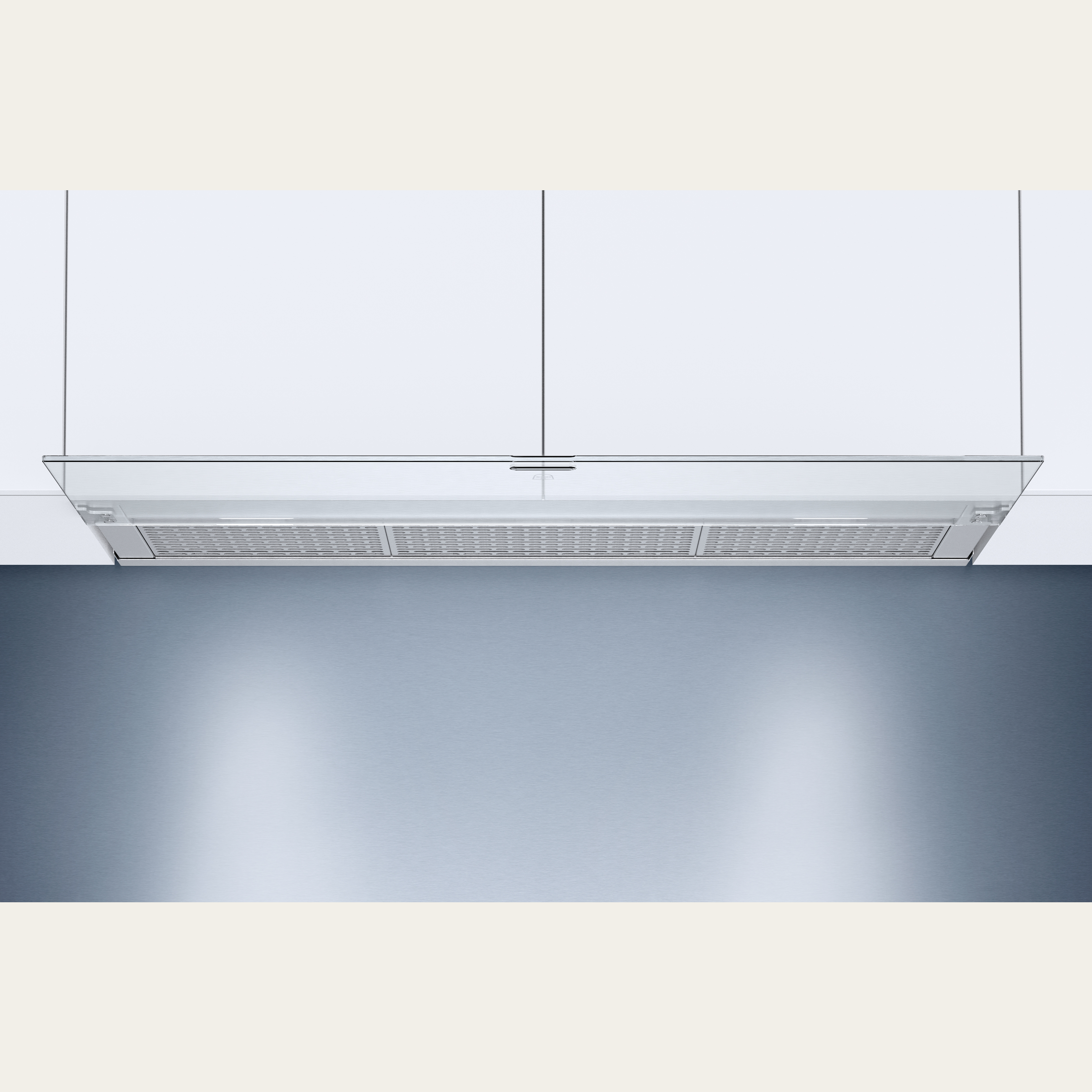 V-ZUG Range hood, AiroClearCabinet V6000, Standard width: 60.0 cm, ChromeClass, OptiLink, Energy efficiency rating: A+, recirculation air, TouchControl, integrated range hood