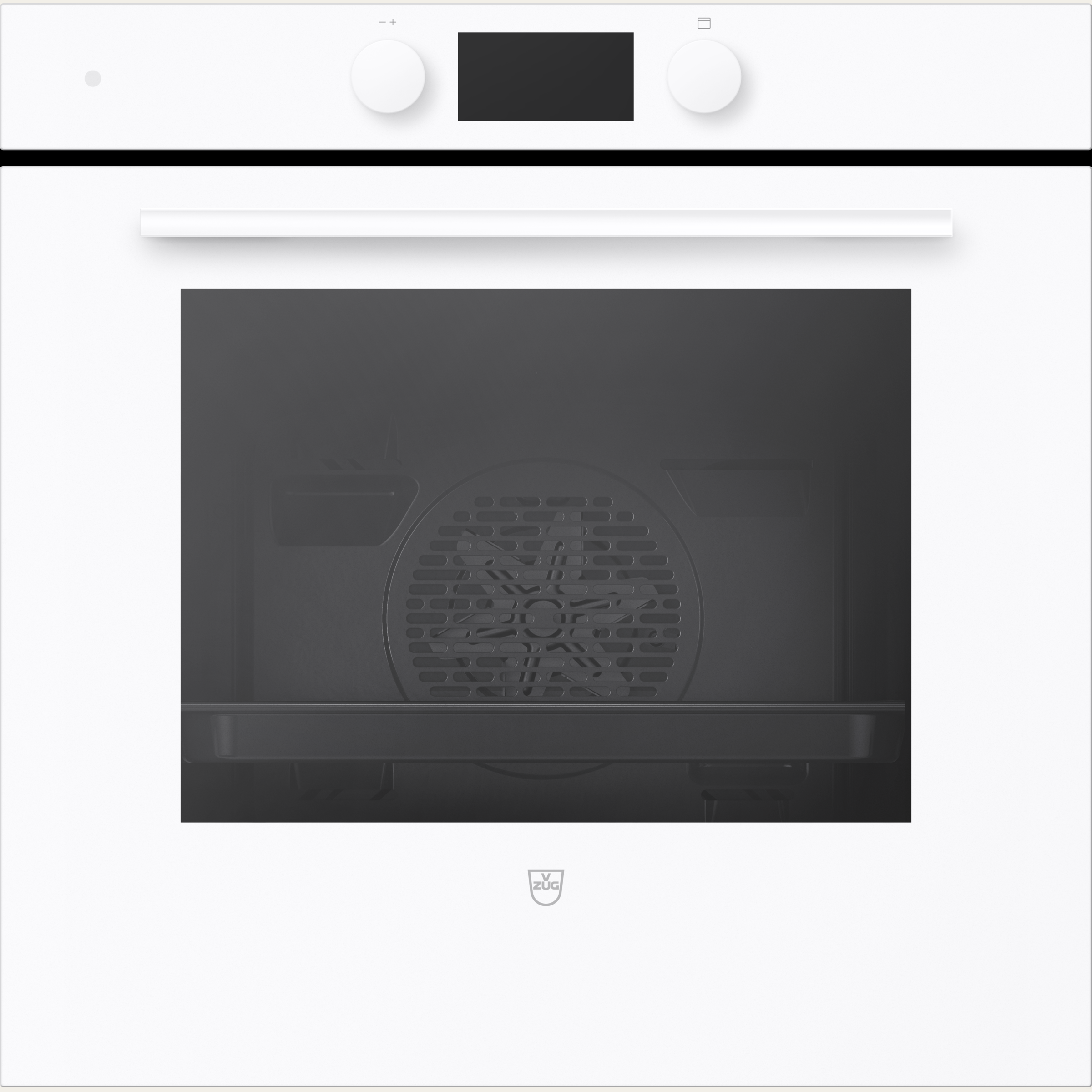 V-ZUG Four Combair V600 60, Norme largeur: 60 cm, Norme de hauteur: 60 cm, Verre blanc, blanche, commutateur rotatif, V-ZUG-Home, 230V