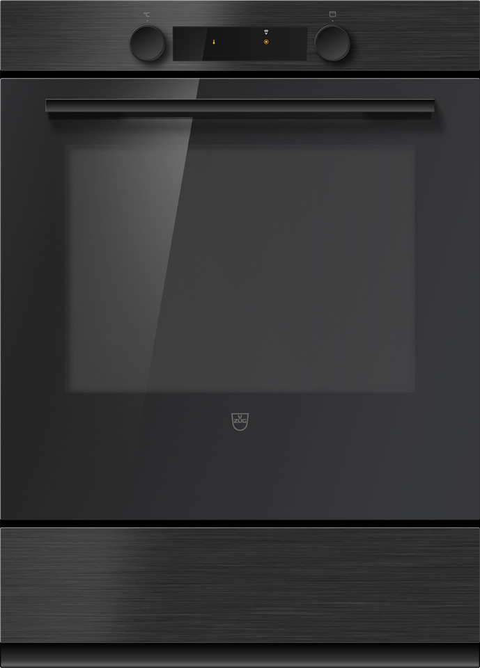 V-ZUG Backofen Combair V200, Breitennorm: 55 cm, Höhennorm: 76.2 cm, Nero, Griff: Nero, Drehschalter, V-ZUG-Home, TopClean, Geräteschublade