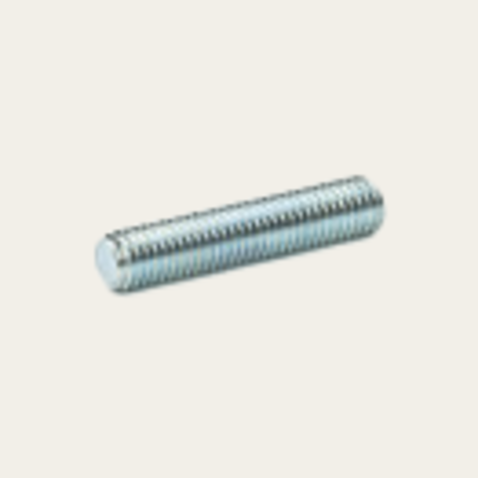 Double threaded pin M8, galvanized