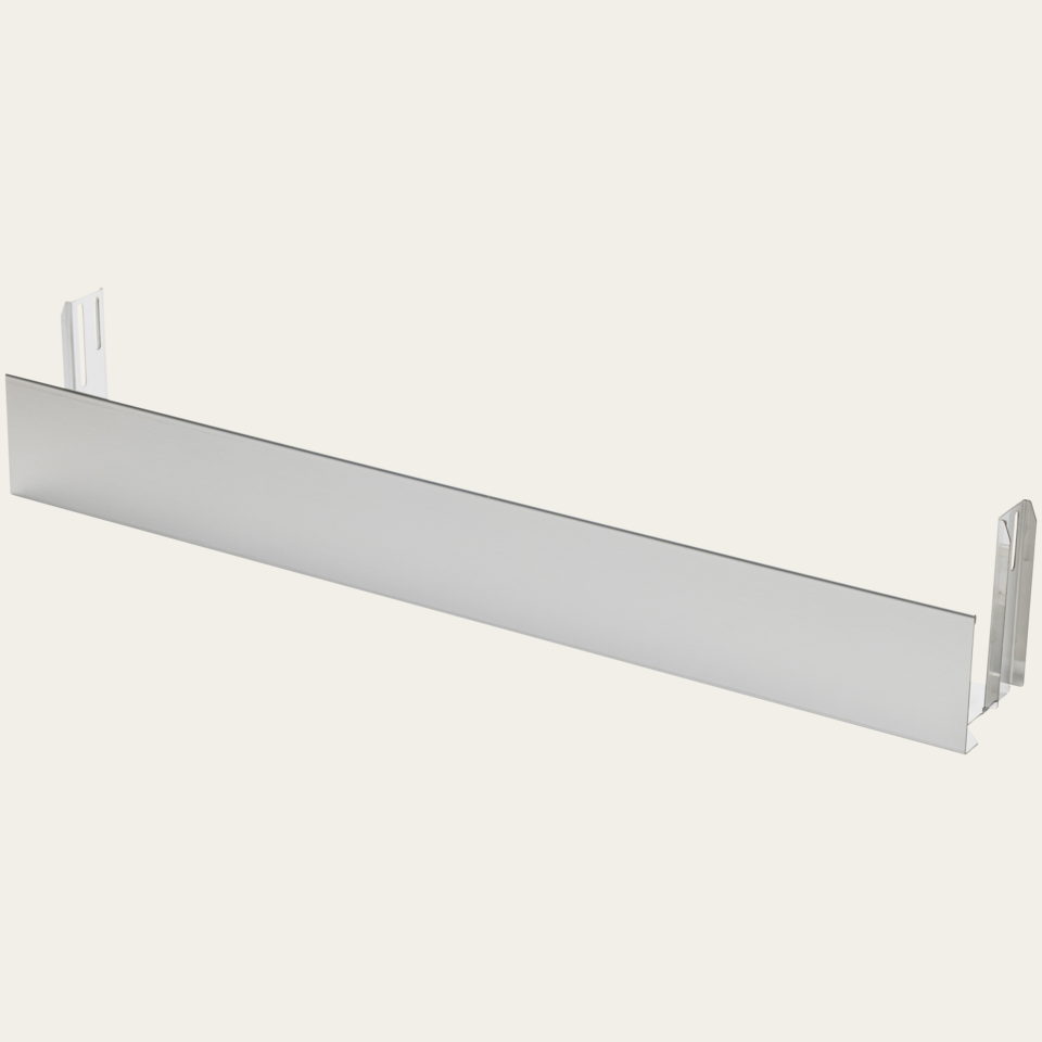 Profil de finition, L 596 x P 350 - 370 mm, ChromeClass