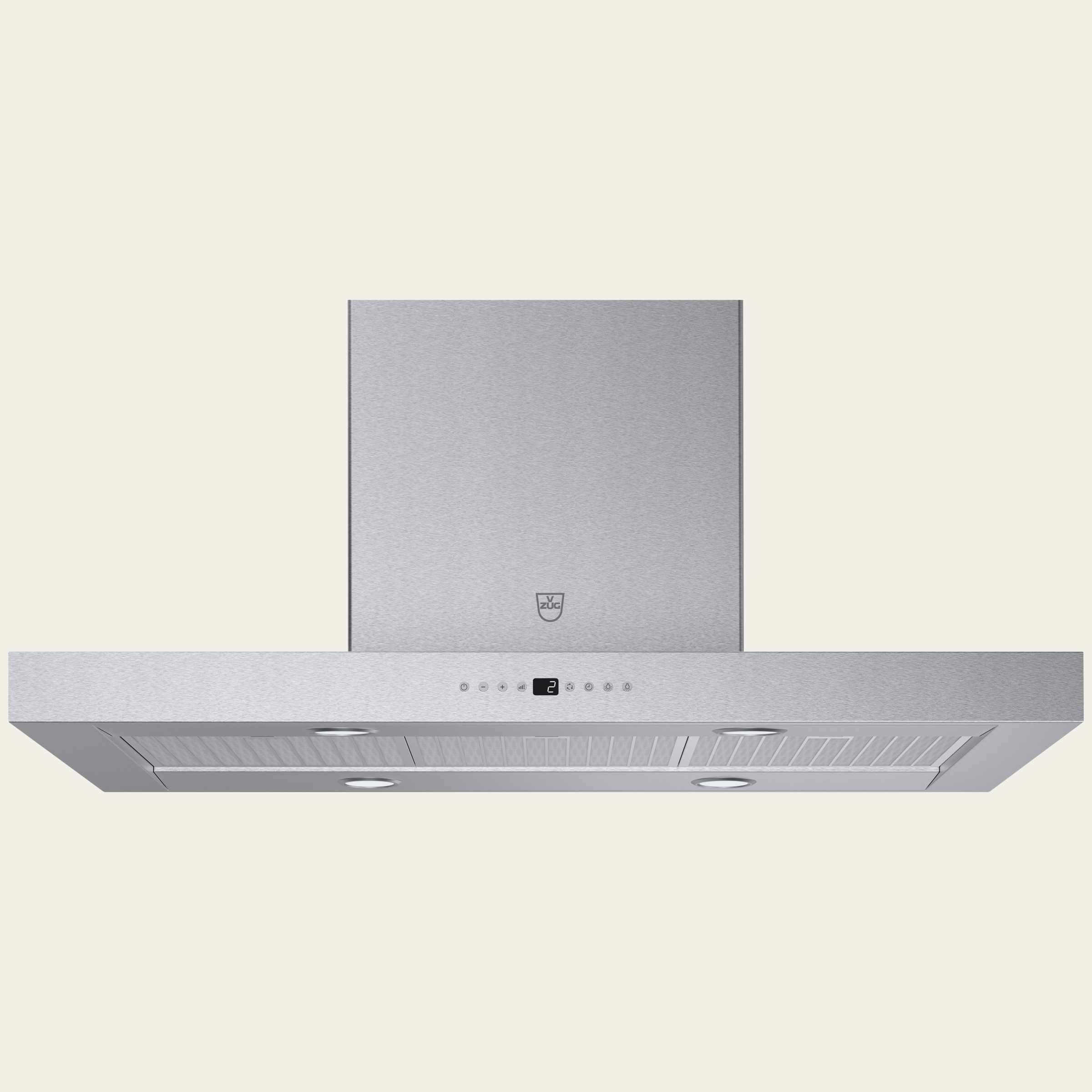 V-ZUG Island hood DI-QS10Lc, Stainless Steel, width 100 cm