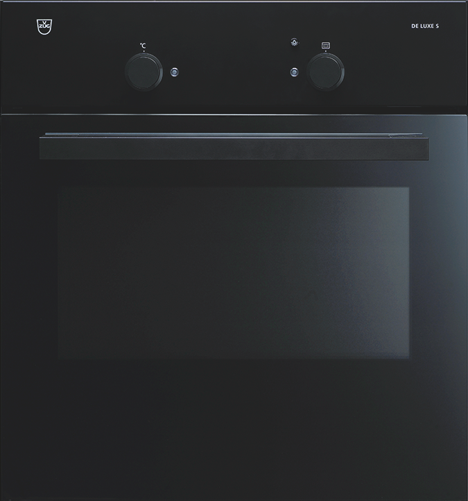 V-ZUG Four De Luxe S, largeur 60 cm, design Nero, poignée design Nero, 400 Volt