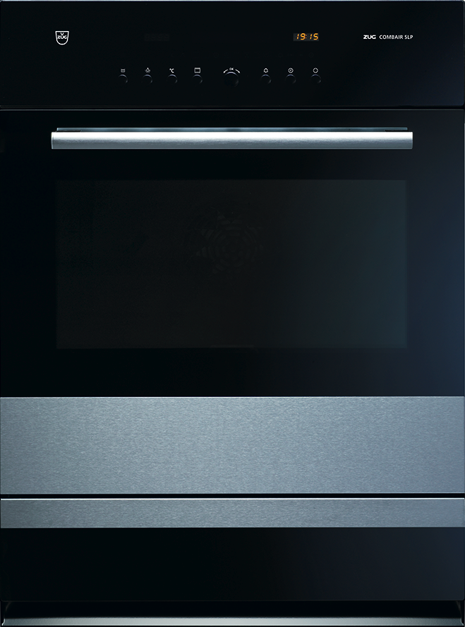 V-ZUG Backofen Combair SLP, Breite 55 cm, Design ChromeClass, Designgriff ChromeClass, 230 oder 400V, Wärmeschublade, pyrolytische Selbstreinigung