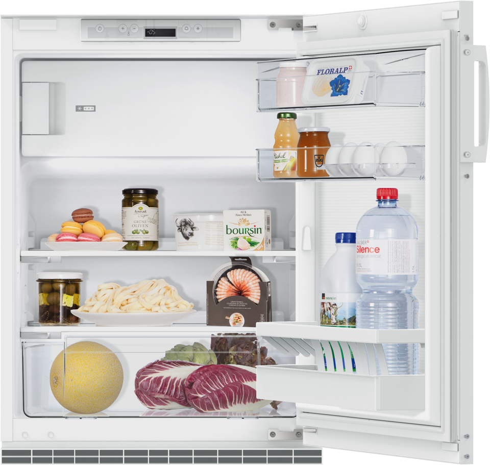 V-ZUG Komfort refrigerator, width 55 cm, white design, LH door hinges, A++