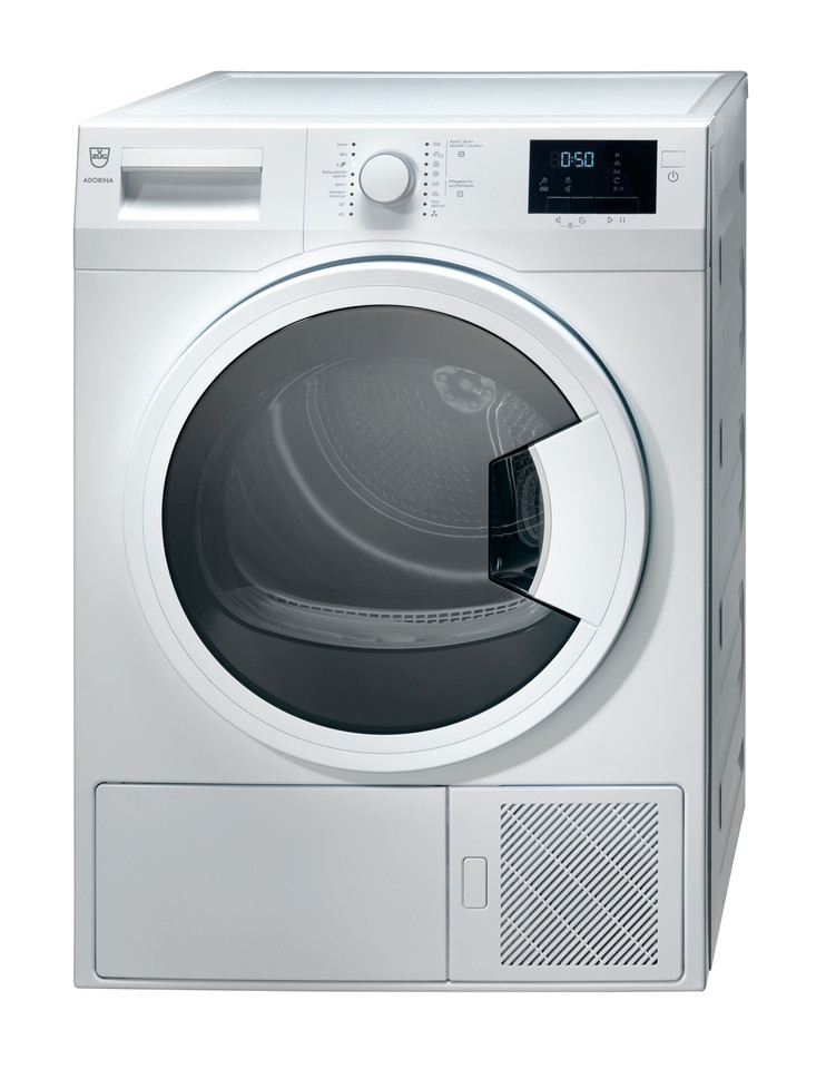 V-ZUG Tumble dryer, AdorinaDry V200, Door stop: right, Nominal capacity: 7.0 kg, heat pump