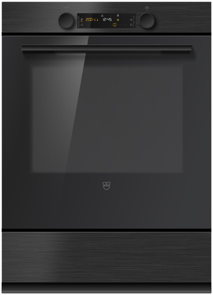 V-ZUG Four Combair V400 76C, Nero