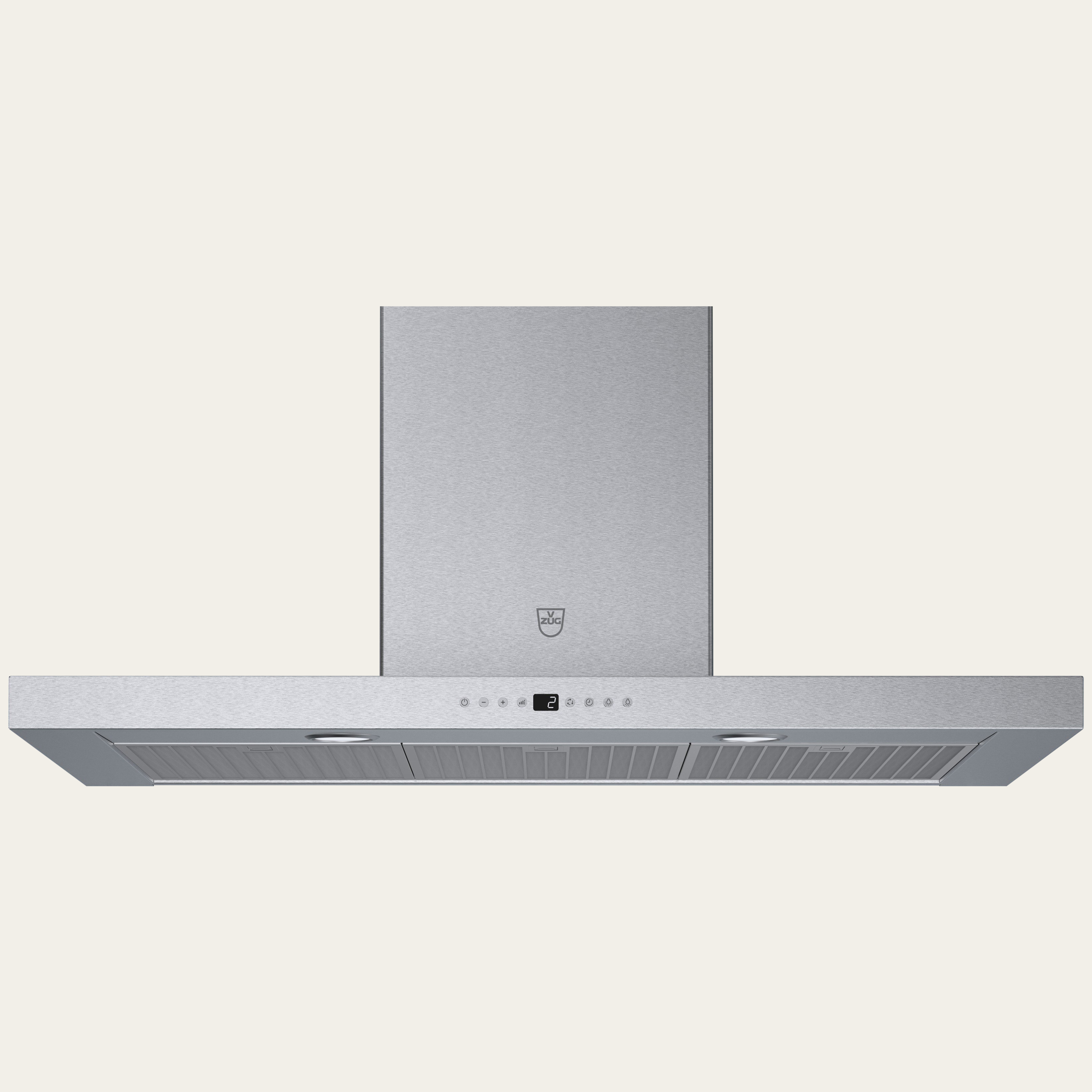 V-ZUG Hotte murale DW-QS6, largeur 60 cm, régénération de l'air, filtre excl., design ChromeClass