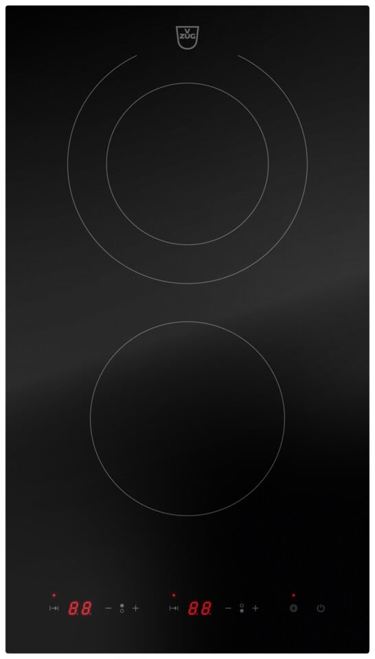 V-ZUG Table de cuisson CookTop V2000 A302, Corps de chauffe à rayonnement, Norme