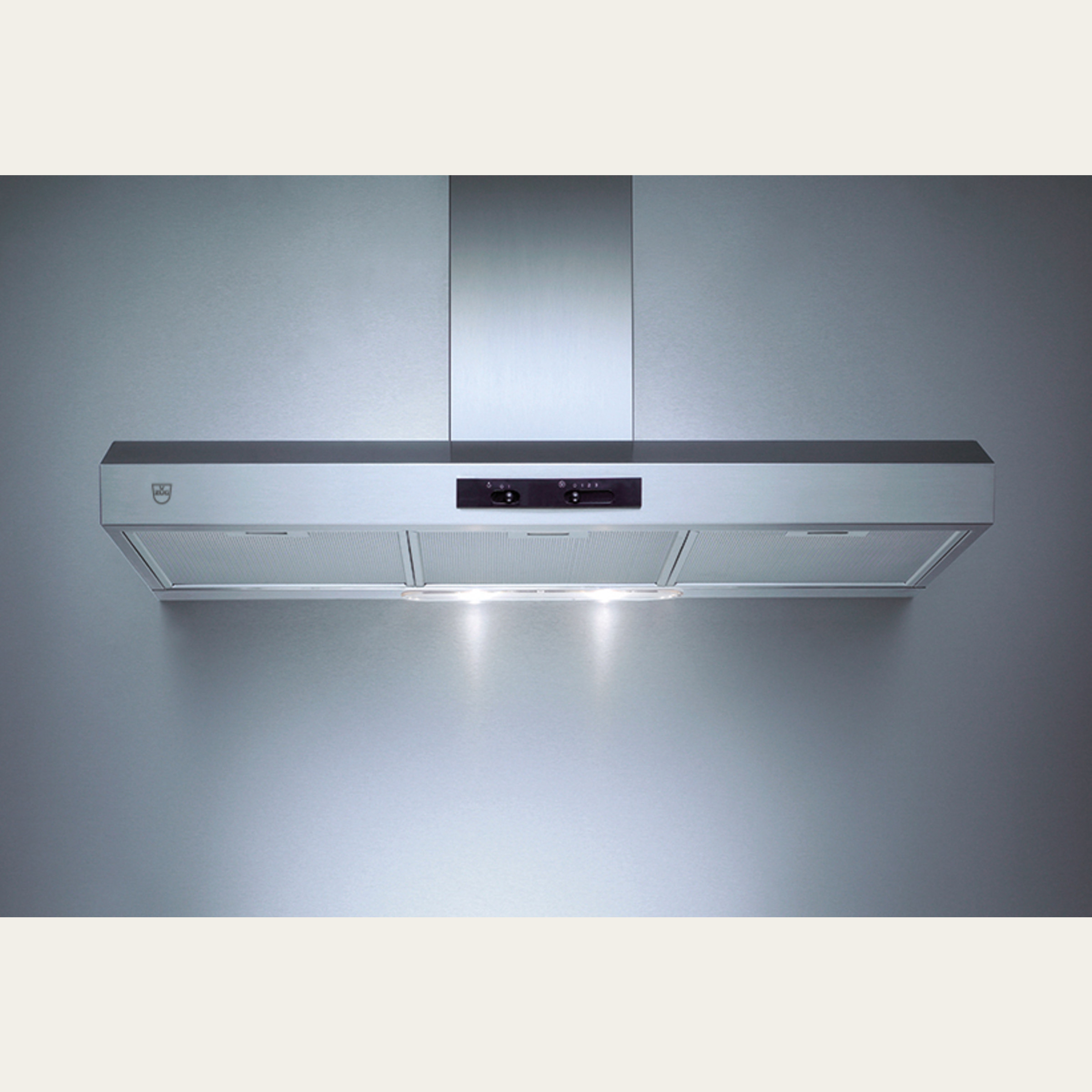 V-ZUG Hotte d’aspiration, AiroClearEncastrer V200, Norme largeur: 60.0 cm, ChromeClass, Evacuation d'air, Commutateur, Hotte d’aspiration intégrée