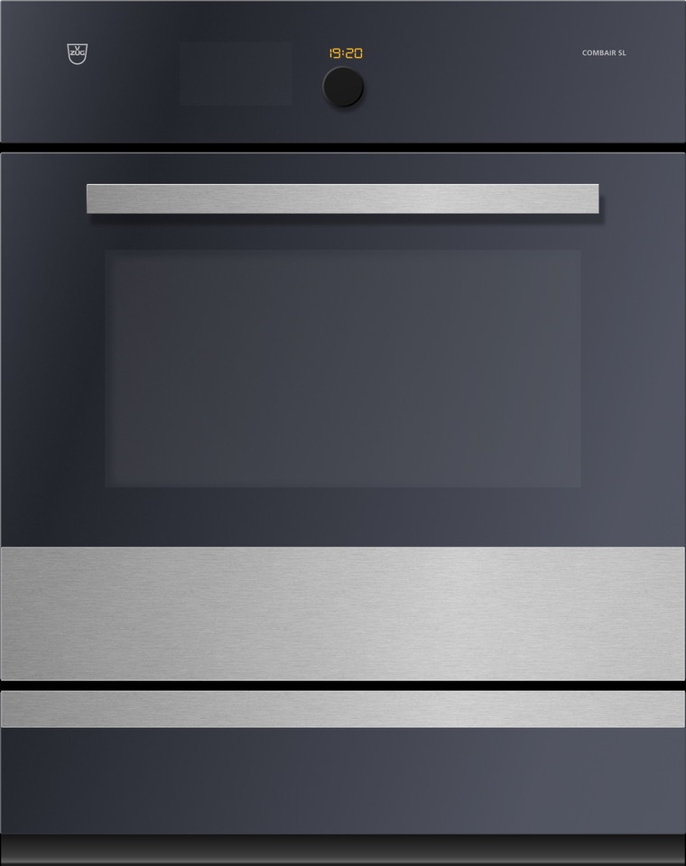 V-ZUG Forno Combair SL, larghezza 55 cm, design ChromeClass, maniglia design cromata, 230 o 400V, cassetto riscaldabile dell'appareccioINDICAZIONE: Prodotto con modulo WLAN in dotazione di serie (V-ZUG-Homeready)