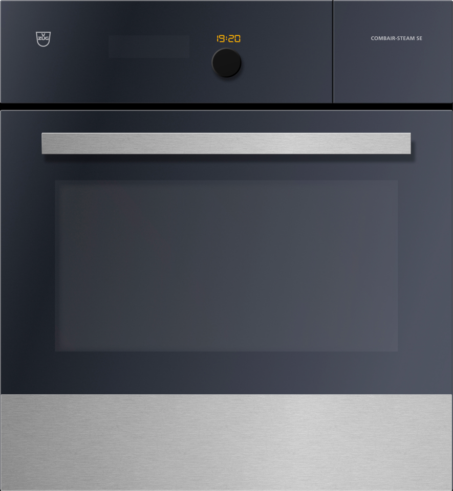 V-ZUG Steamer Combair-Steam SE, Standard width: 55, Standard height: 60.0, ChromeClass, Handle: design handle, chrome, TouchControl and adjusting knob