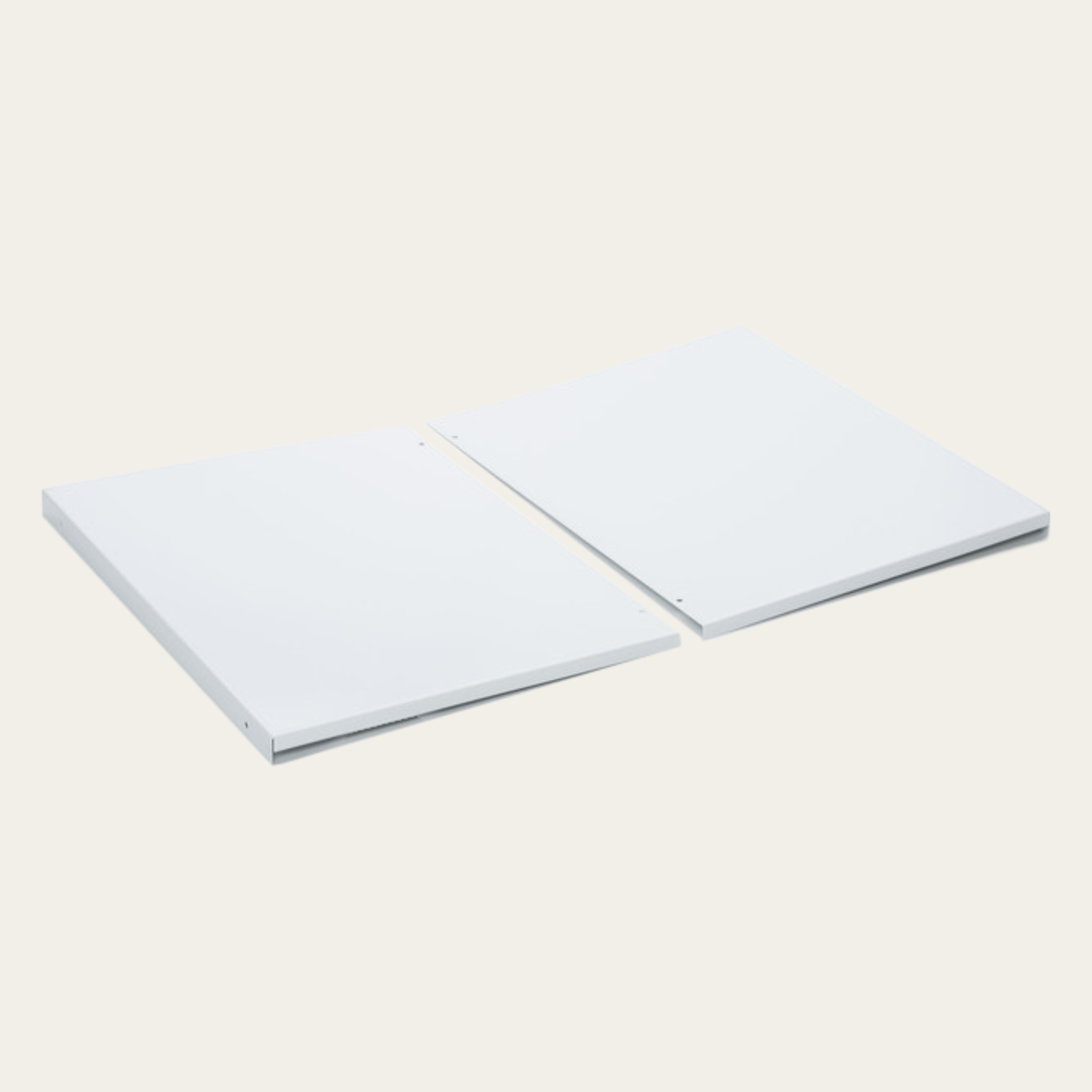 Side-panel protective plate, 1 pair, 330 mm, White