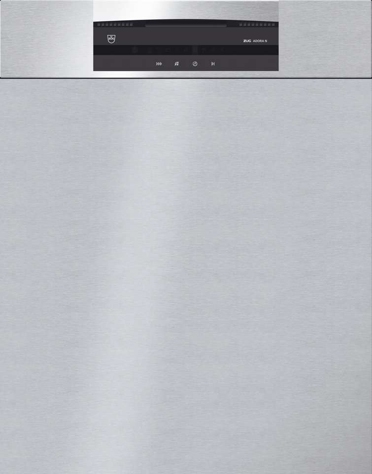V-ZUG Adora 60 N dishwasher, width 60 cm, ChromeClass design
