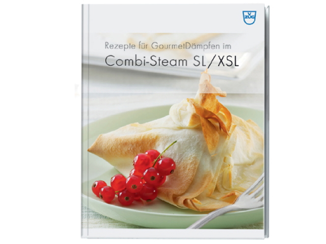 rezeptbuch gourmetdampfen combi steam sl xsl deutsch backofen zubehor v zug ag schweiz