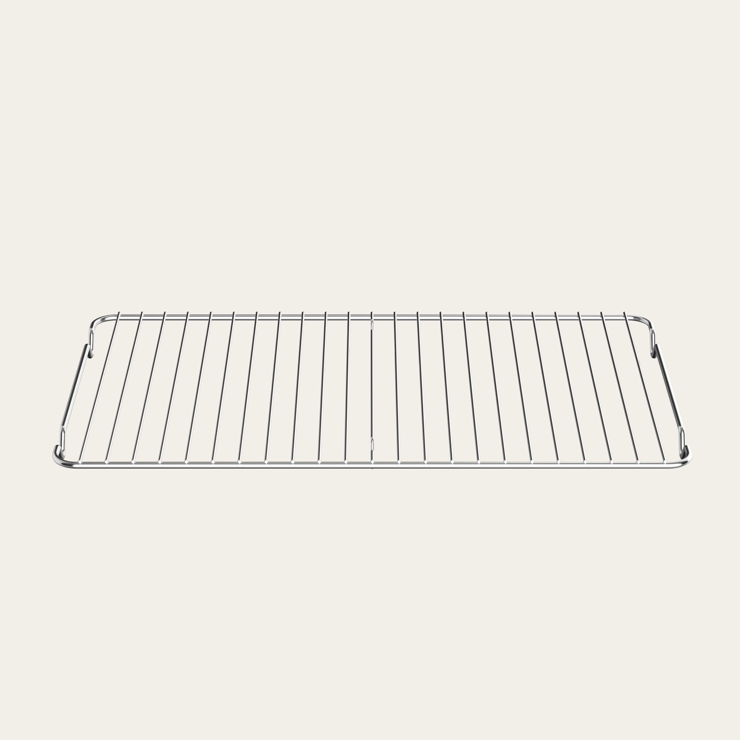 Grille de rôtissage, acier au chrome-nickel pour plaque à pâtisserie, 585 x 330 mm