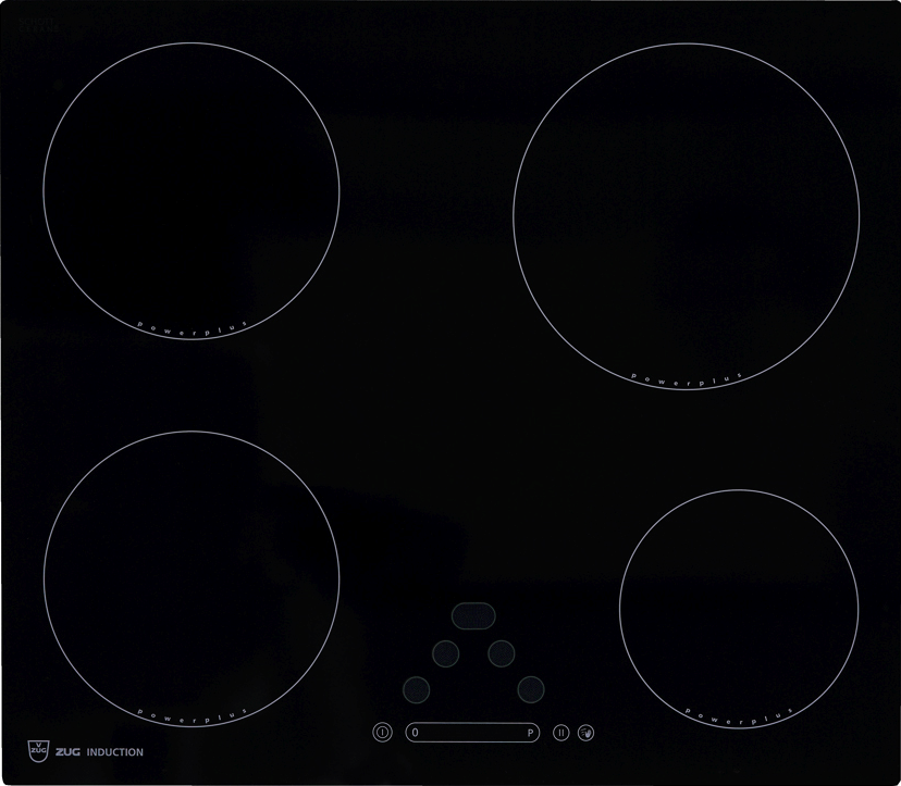 V-ZUG Plan de cuisson Induction GK46TISF, encastrement a fleur, BlackDesign