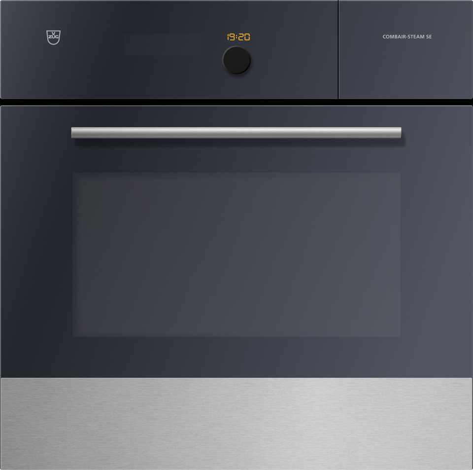 V-ZUG Steamer Combair-Steam SE, largeur 60 cm, design ChromeClass, poignée-barre chrome, 230 ou 400V