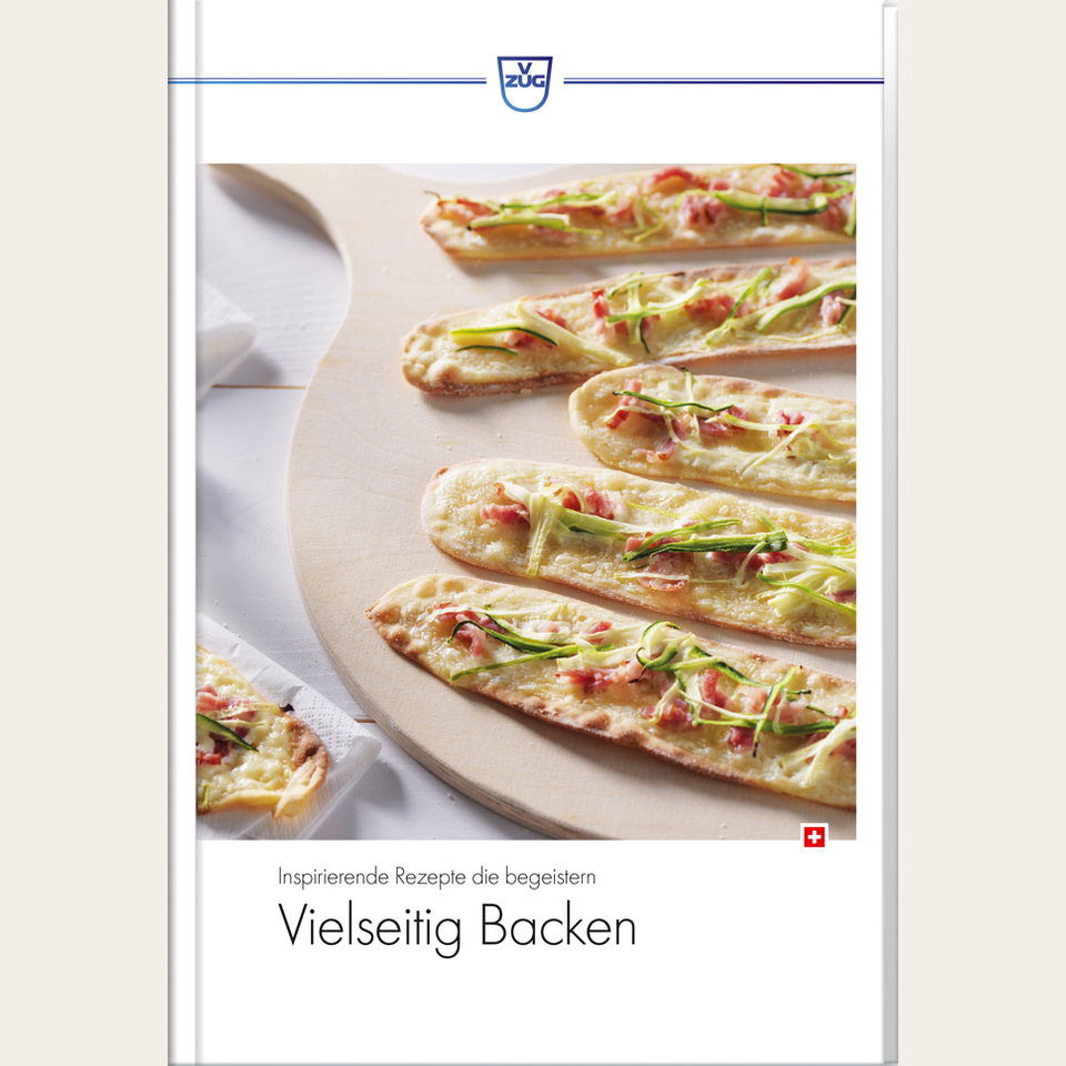 Recipe book 'Baking treats' in German (CH)