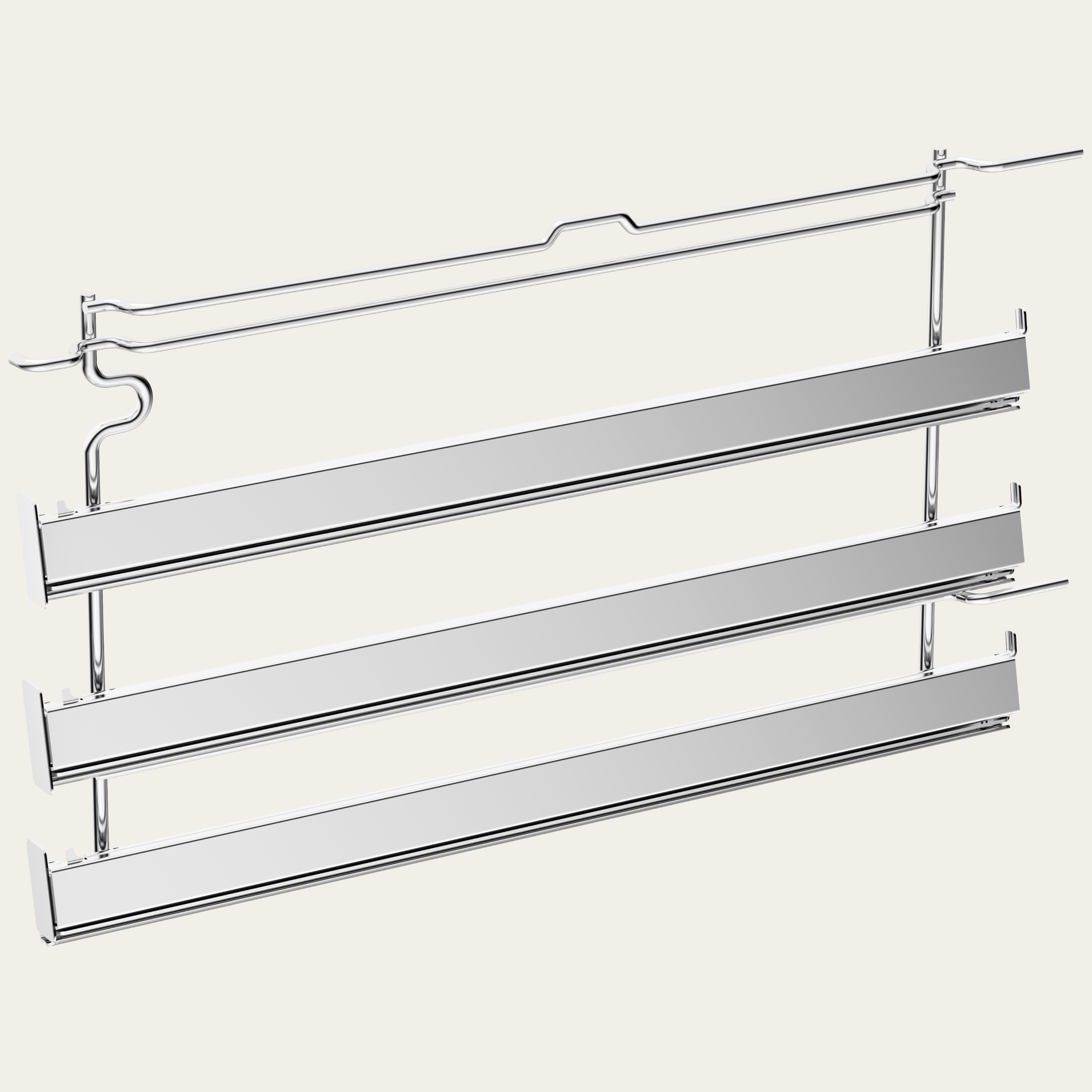 Fully extending runner, 3 levels