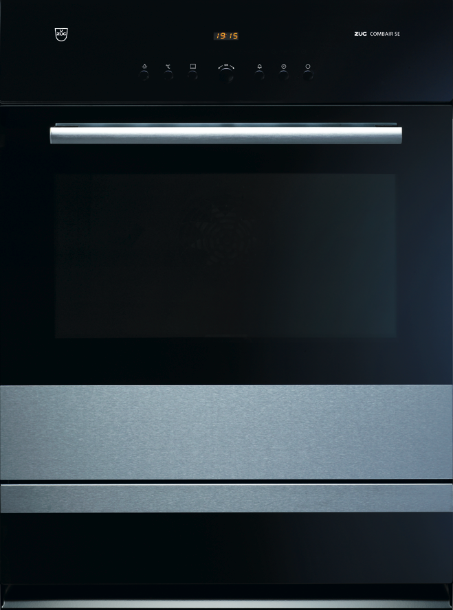V-ZUG Backofen Combair SE, Breite 55 cm, Design ChromeClass, Designgriff ChromeClass, 230 oder 400V, Geräteschublade