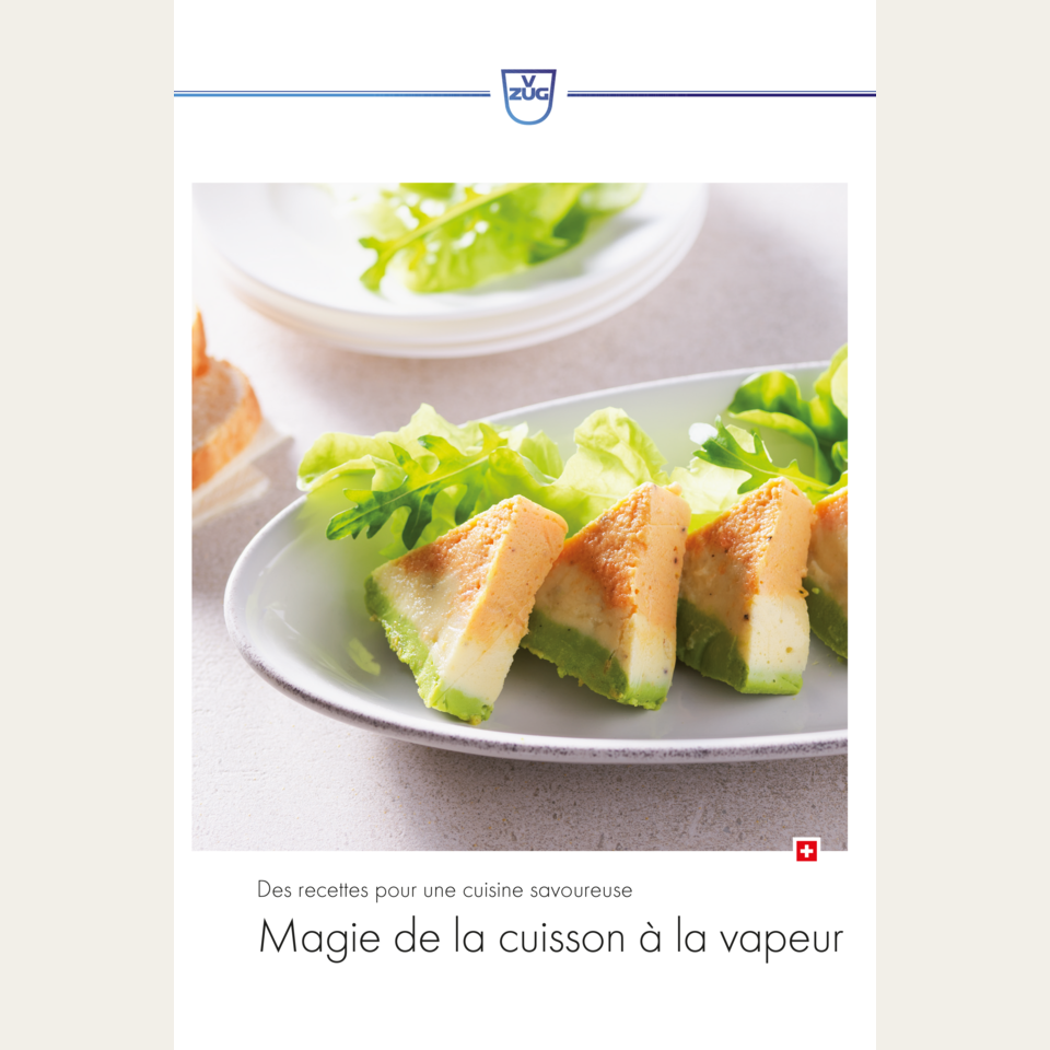 Recipe book 'Magical Steaming' in French (Int.)