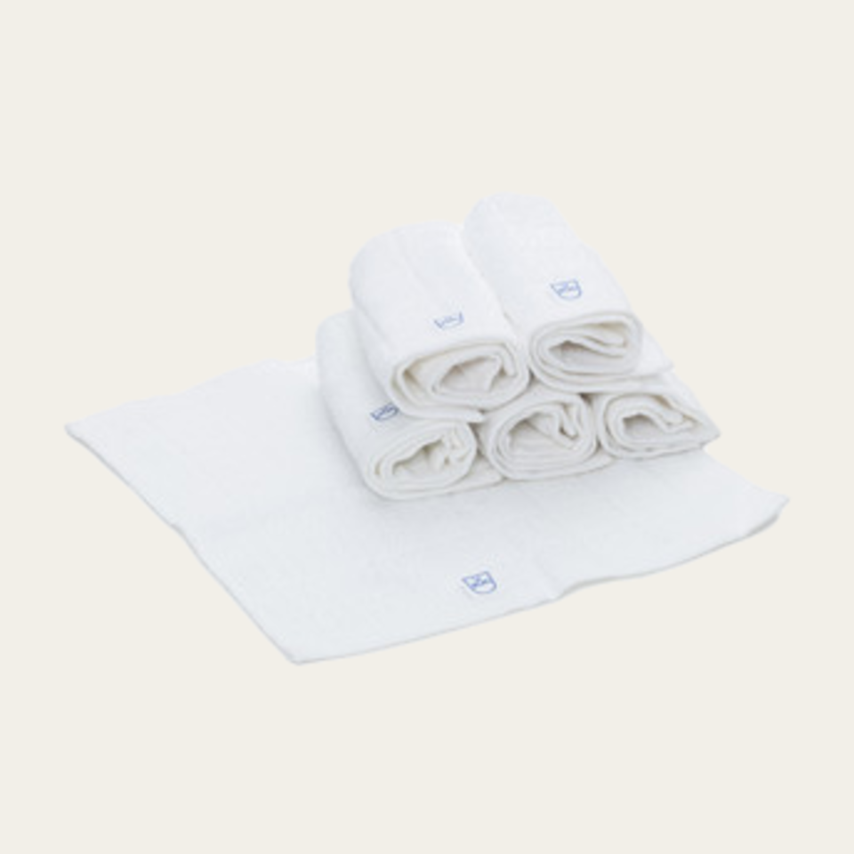 Serviettes rafraîchissantes oshibori, lot de 6 pièces