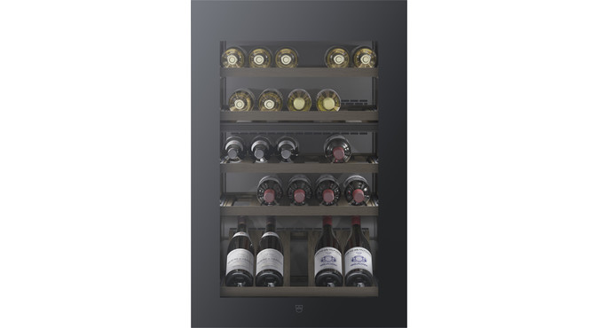 V-ZUG Refrigerator/freezer, WineCooler V4000 90, Standard width: 60 cm, Standard height: 90.6 cm, Black mirror glass