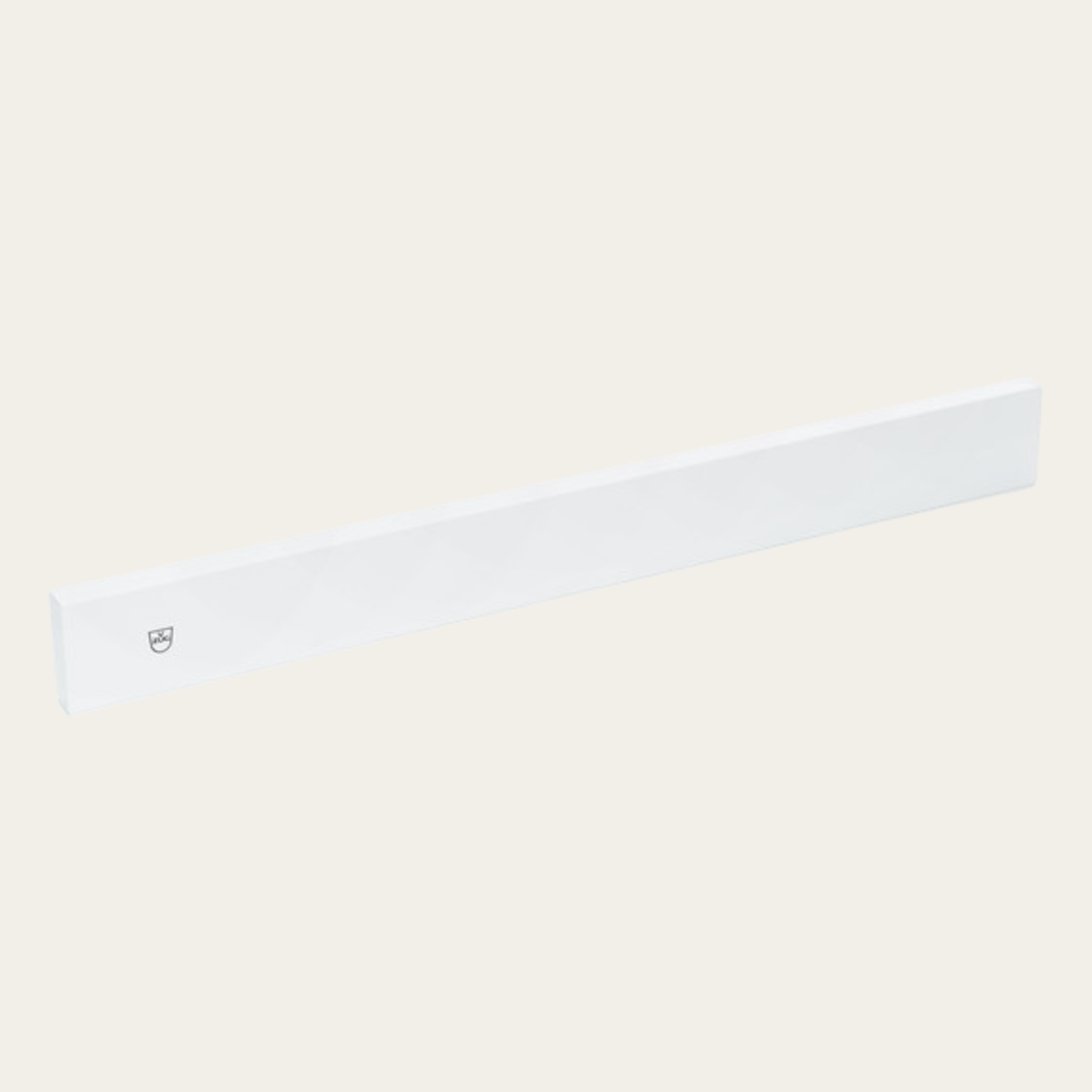 Front strip, W 598 x H 63 mm, White