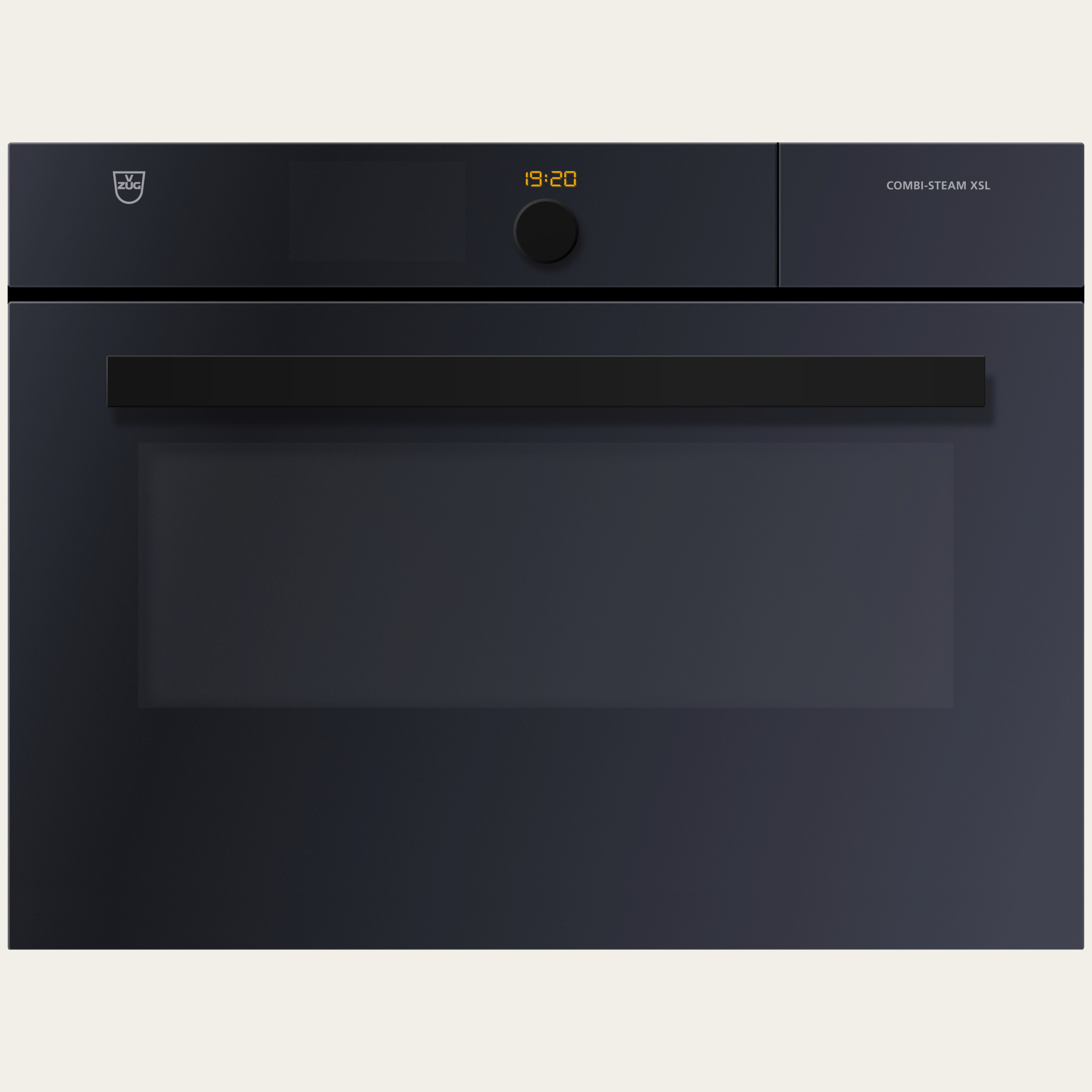 V-ZUG Four à vapeur Combi-Steam XSL 60, Norme largeur: 60 cm, Norme de hauteur: 45 cm, Miroir noir, Poignée: Poignée noir, TouchControl et bouton de réglage, V-ZUG-Home, Raccord d'eau courante