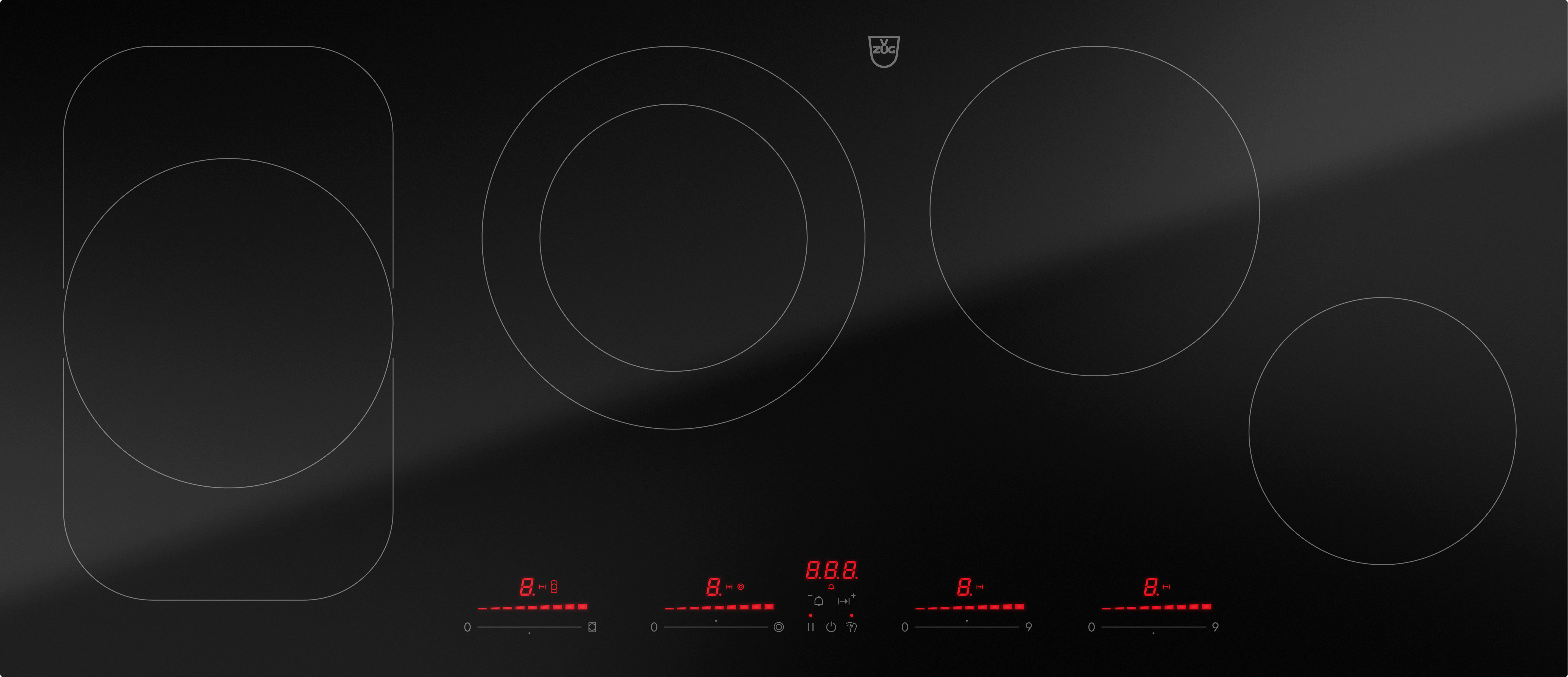Cooktop V6000 04b Hobs Kitchen V Zug Ltd Switzerland
