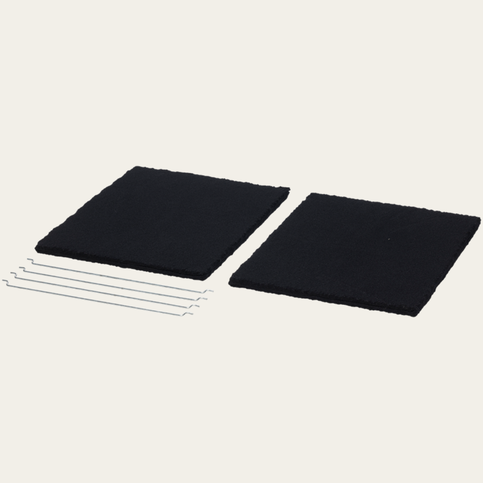 Longlife activated carbon filter, 2 pieces