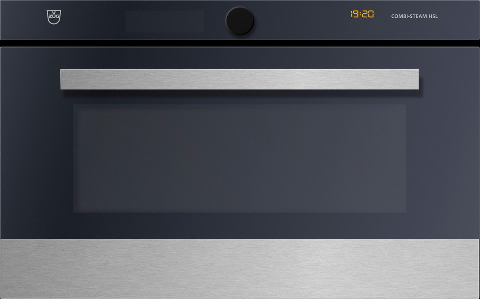 V-ZUG Steamer Combi-Steam HSL, larghezza 60 cm, design ChromeClass, maniglia design cromata, 230 o 400VINDICAZIONE: Prodotto con modulo WLAN in dotazione di serie (V-ZUG-Homeready)
