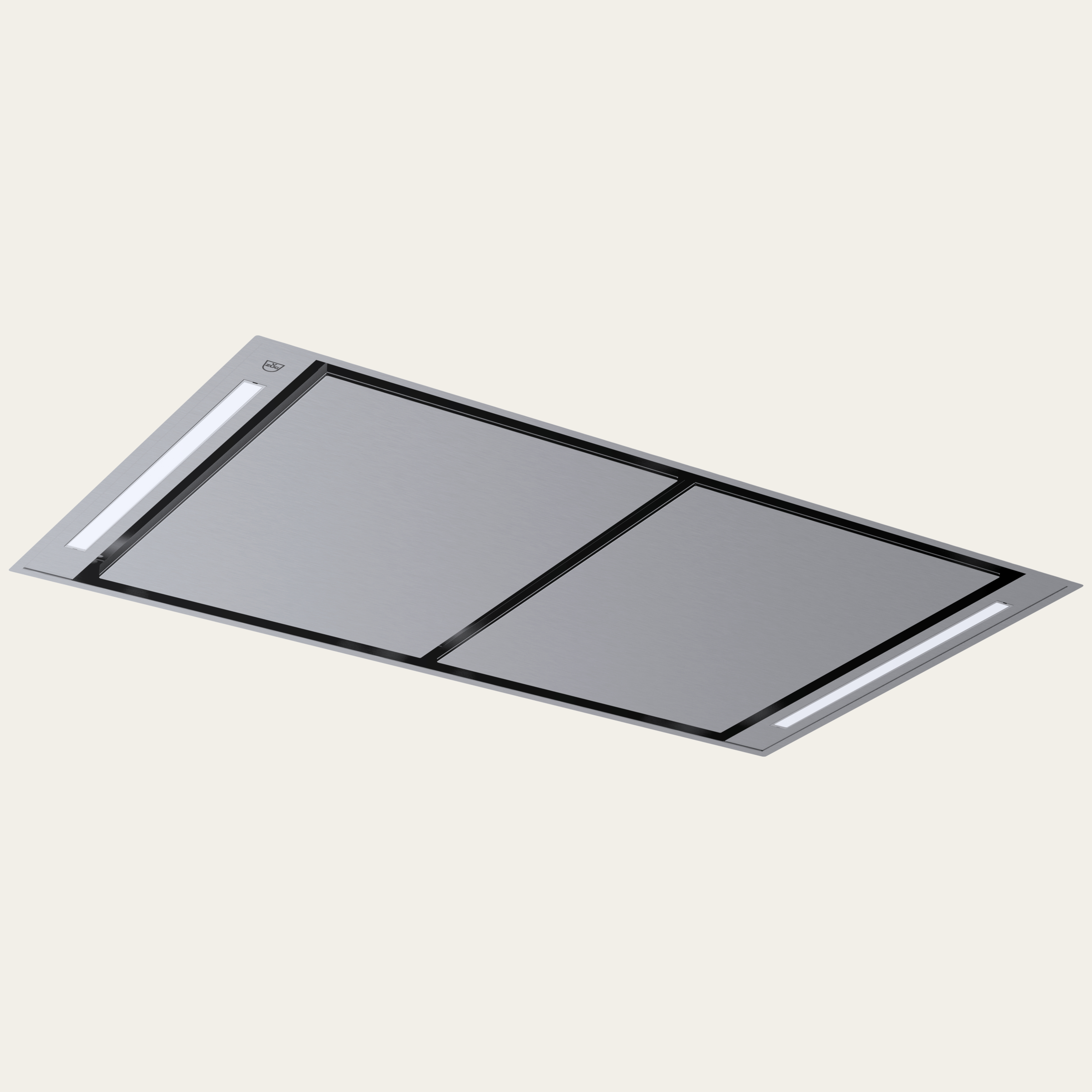 V-ZUG Ceiling Hood DSDSR12, width 120 cm, extraction mode, Stainless Steel