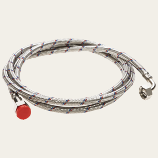 QuQuyi Tubo flessibile rinforzato resistente per piscina in PVC rinforzato da 6 x 62 FT, tubo di scarico dell'acqua per applicazioni di trasferimento dell'acqua, bianco