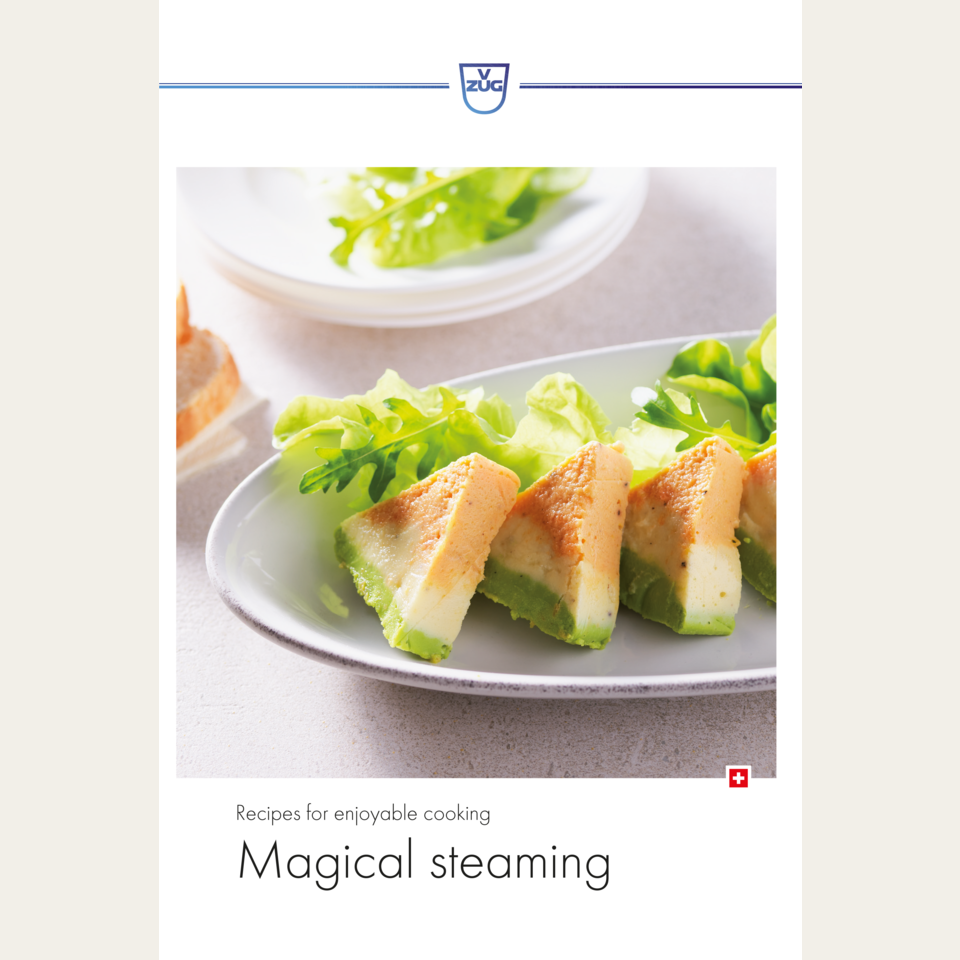 Livre de recettes 'Magical Steaming' en anglais (int)