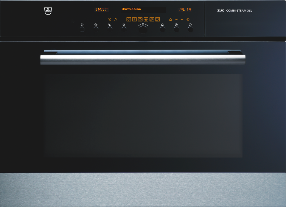 V-ZUG Steamer Combi-Steam XSL, Breite 60 cm, Design ChromeClass, Designgriff ChromeClass, 230 oder 400V, Festwasser-Anschluss