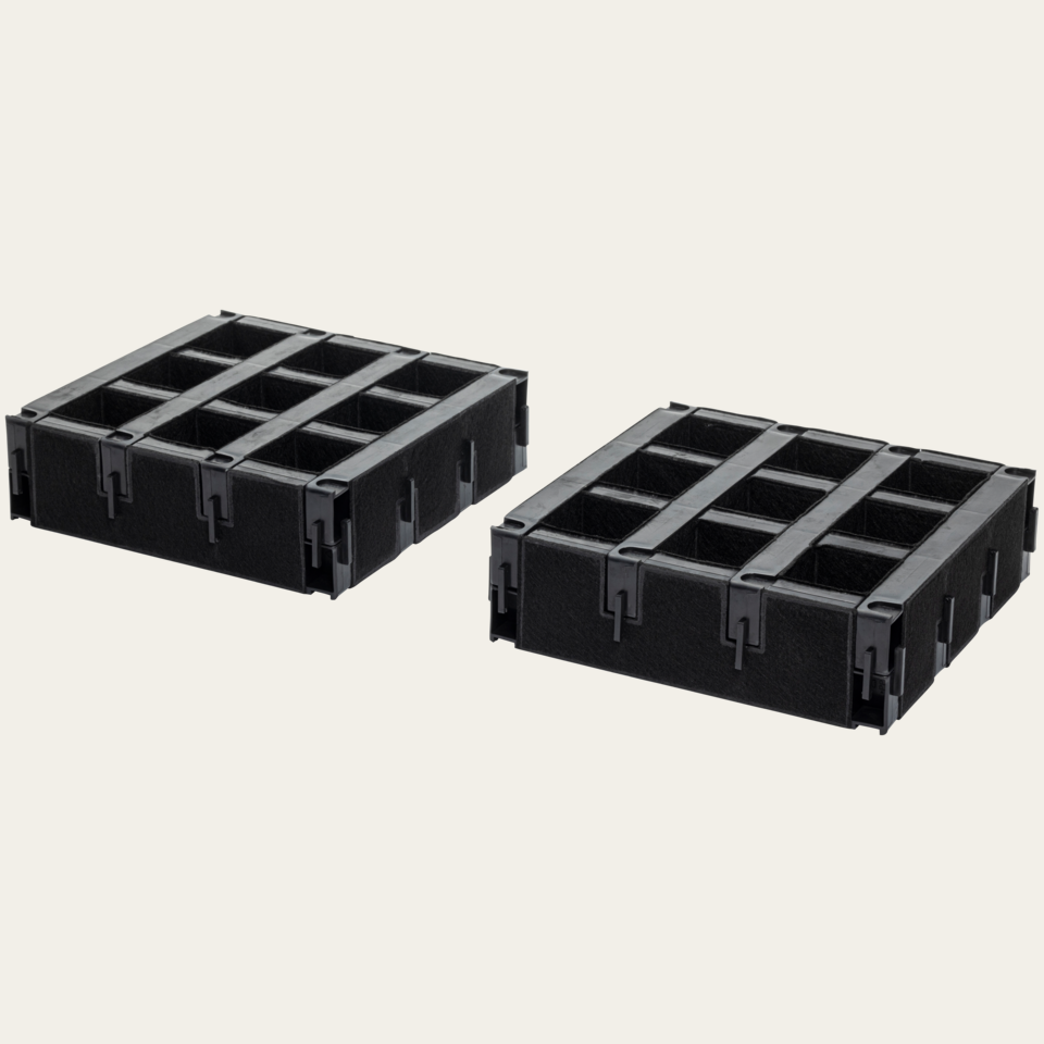 Set filtro di carbone attivo, aria ricircolo lungo 2.5kg + 2.5Kg, Premira