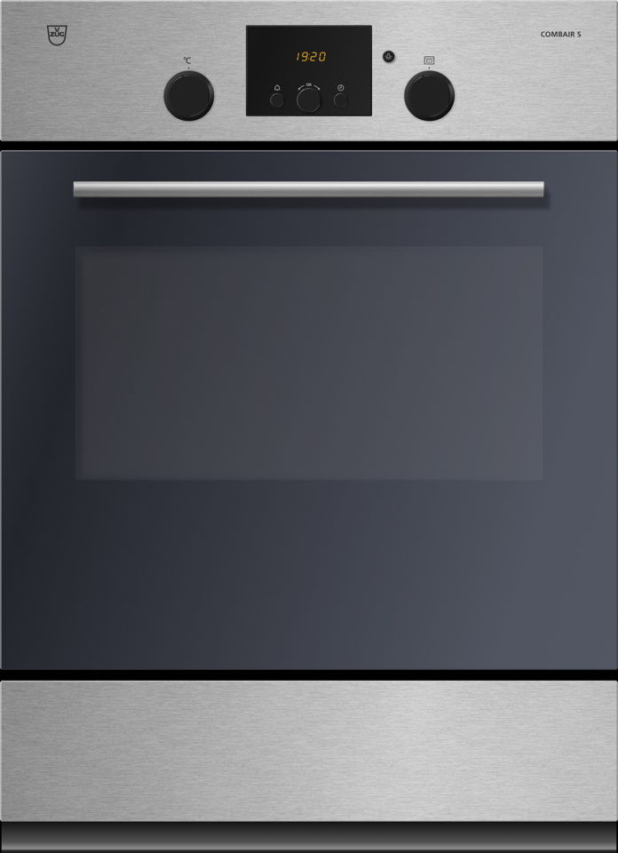 V-ZUG Backofen Combair S, Breite 55 cm, Design ChromeClass, Stangengriff ChromeClass, 400V, Geräteschublade, katalytische Selbstreinigung